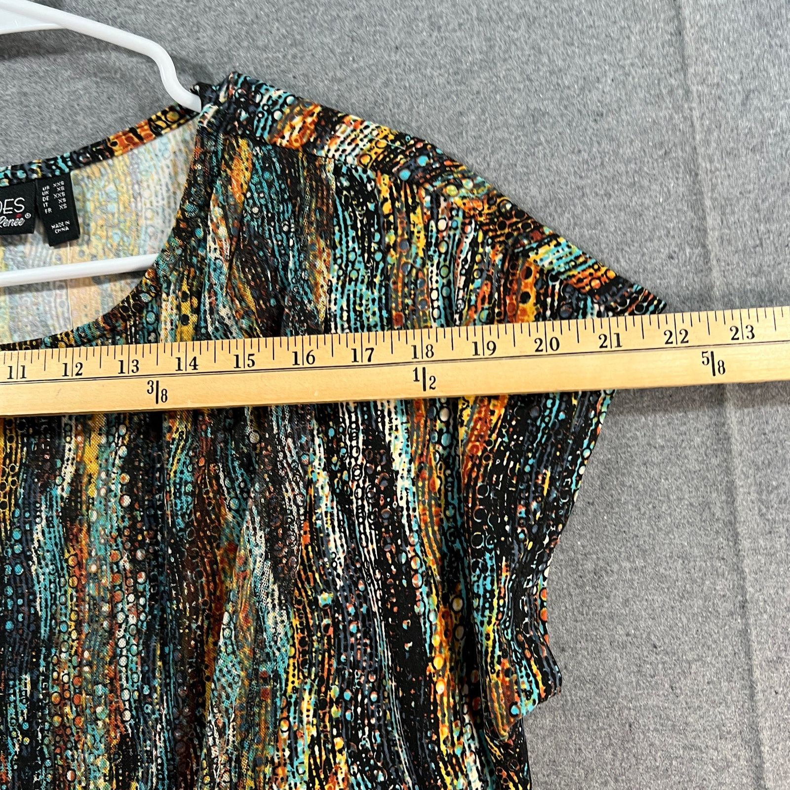 Other Attitudes by Renee Global Illusions Como Jersey Tee Size XXS / US 00 / IT 34 - 9 Thumbnail