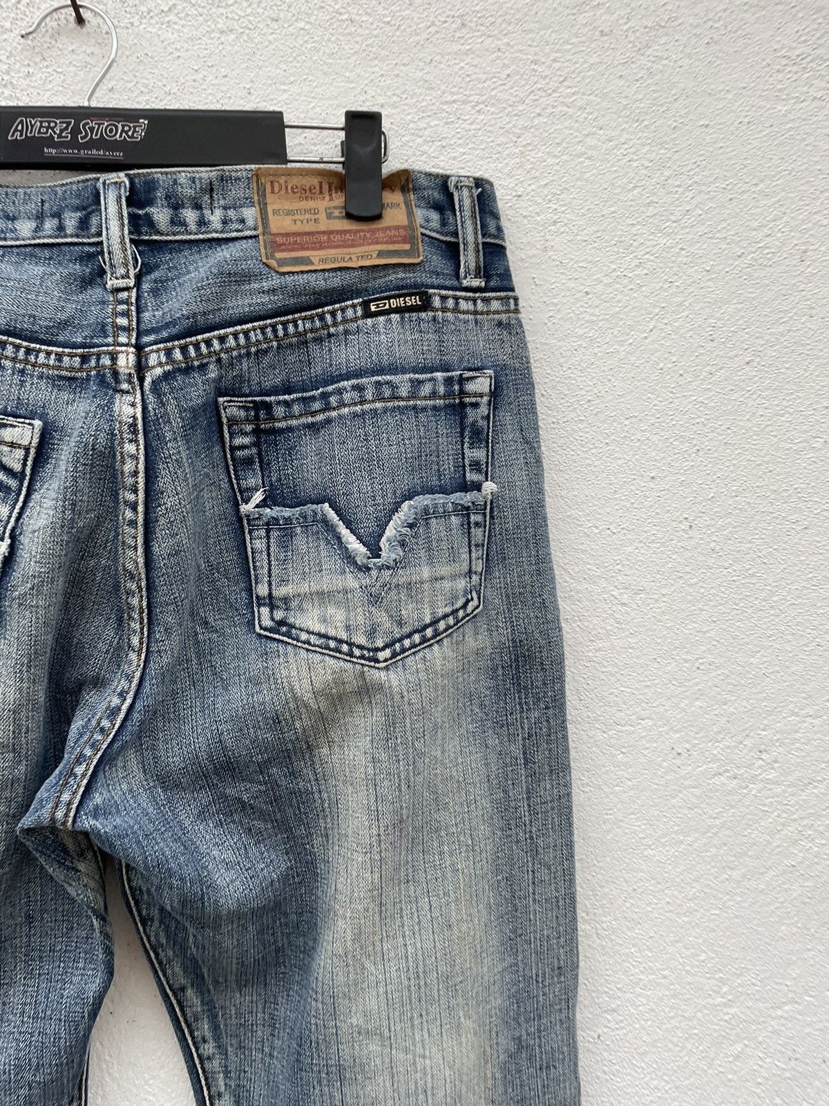 Diesel × Vintage Vintage Diesel Wide Lose Jeans Size US 32 / EU 48 - 8 Thumbnail