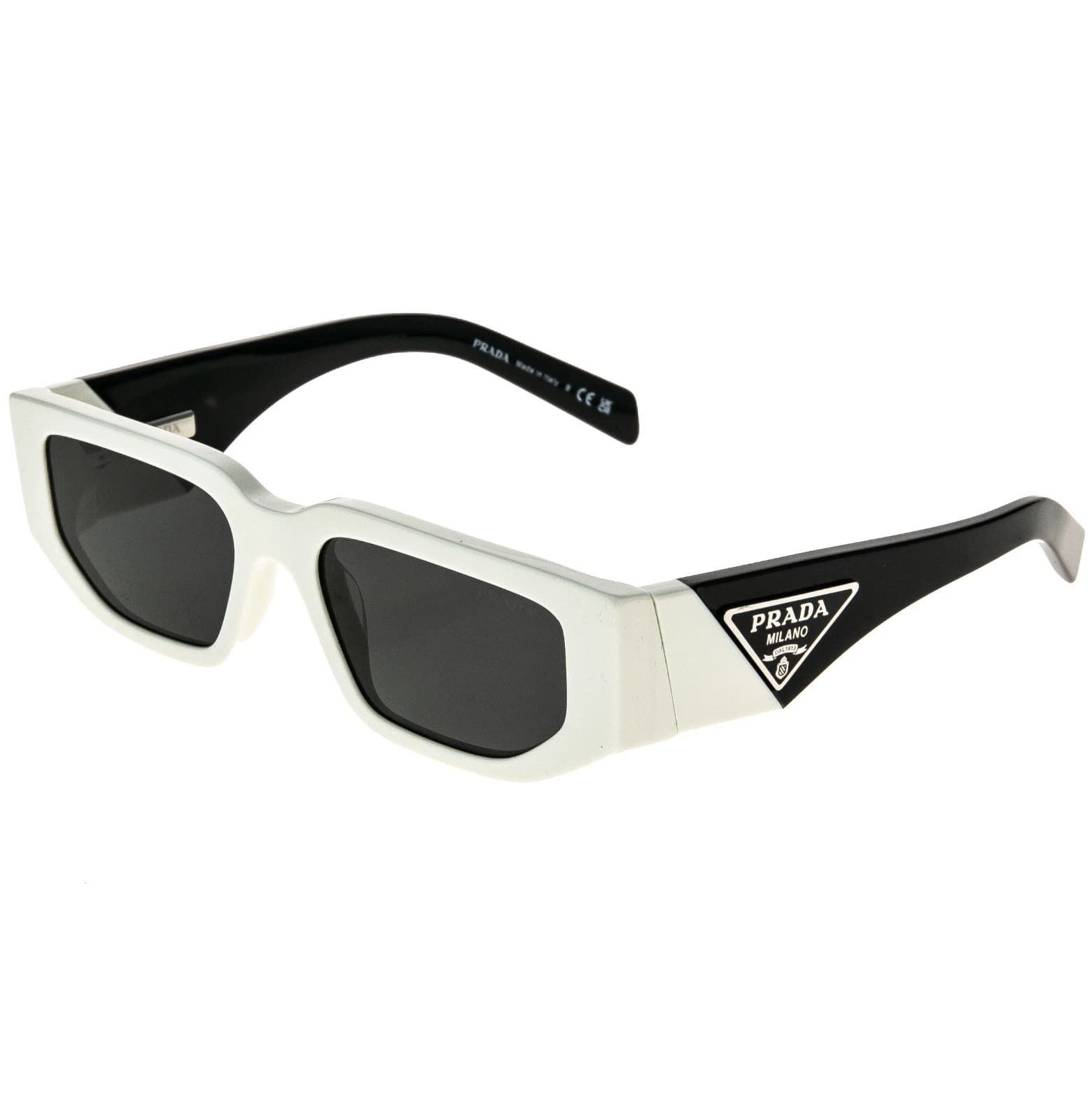 Prada PRADA PR09ZS SYMBOLE Black 09Z Fashion Statement Sunglasses Size ONE SIZE - 5 Thumbnail