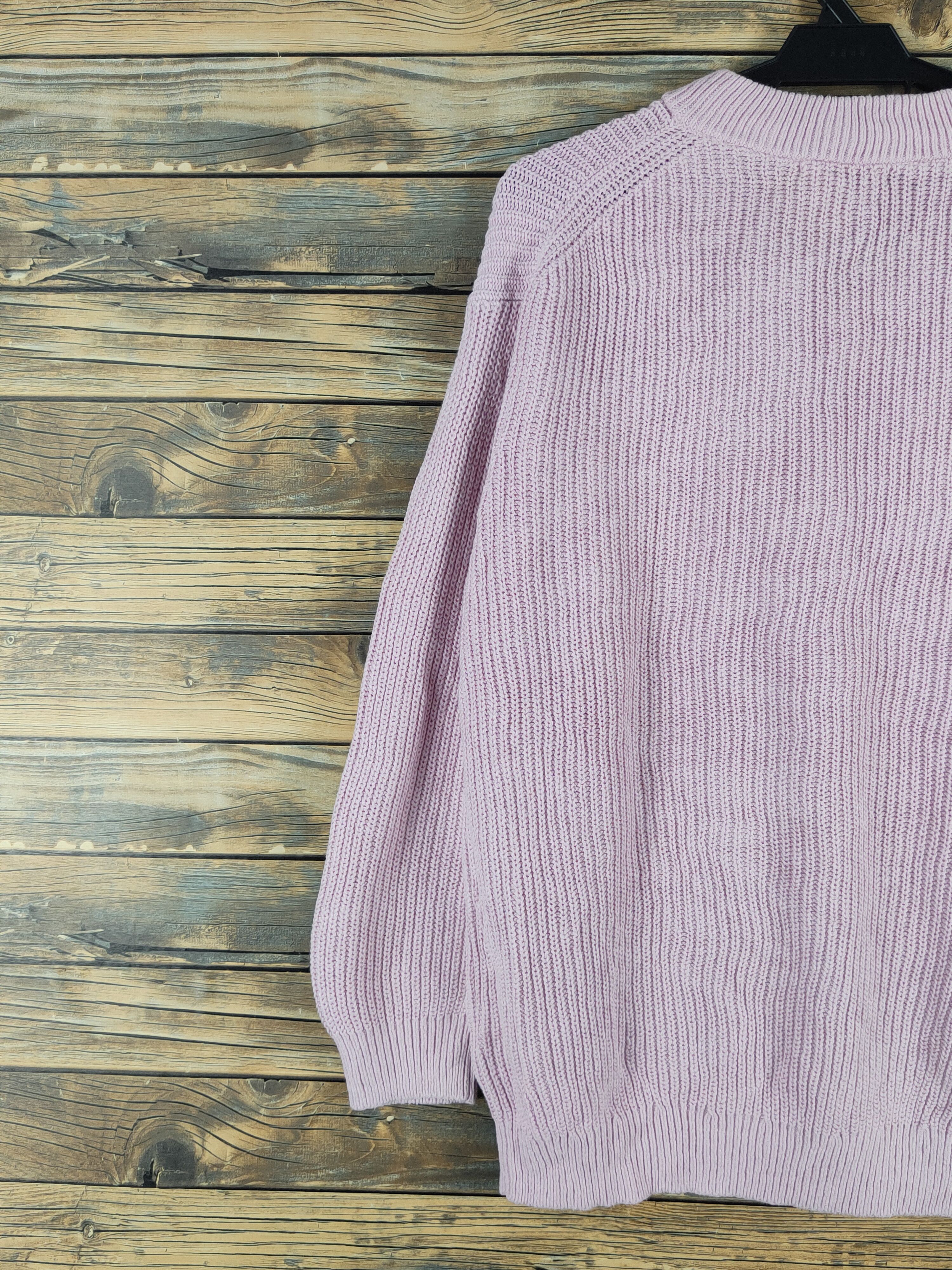 Vintage Uniqlo Light Purple Knitwear Sweatshirts #W1463 Size S / US 4 / IT 40 - 8 Thumbnail