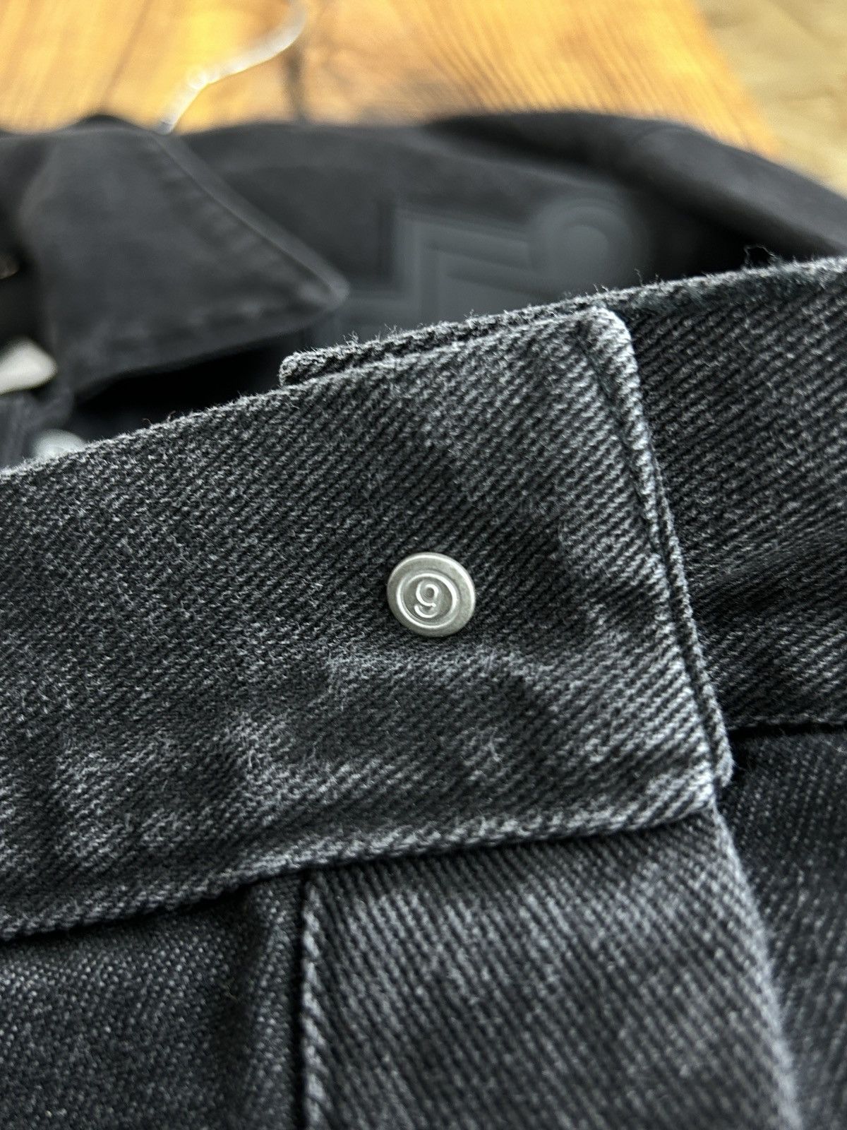 Maison Margiela Maison Margiela MM6 Black Cut Out Detail Denim Jacket 38 Size S / US 4 / IT 40 - 10 Thumbnail