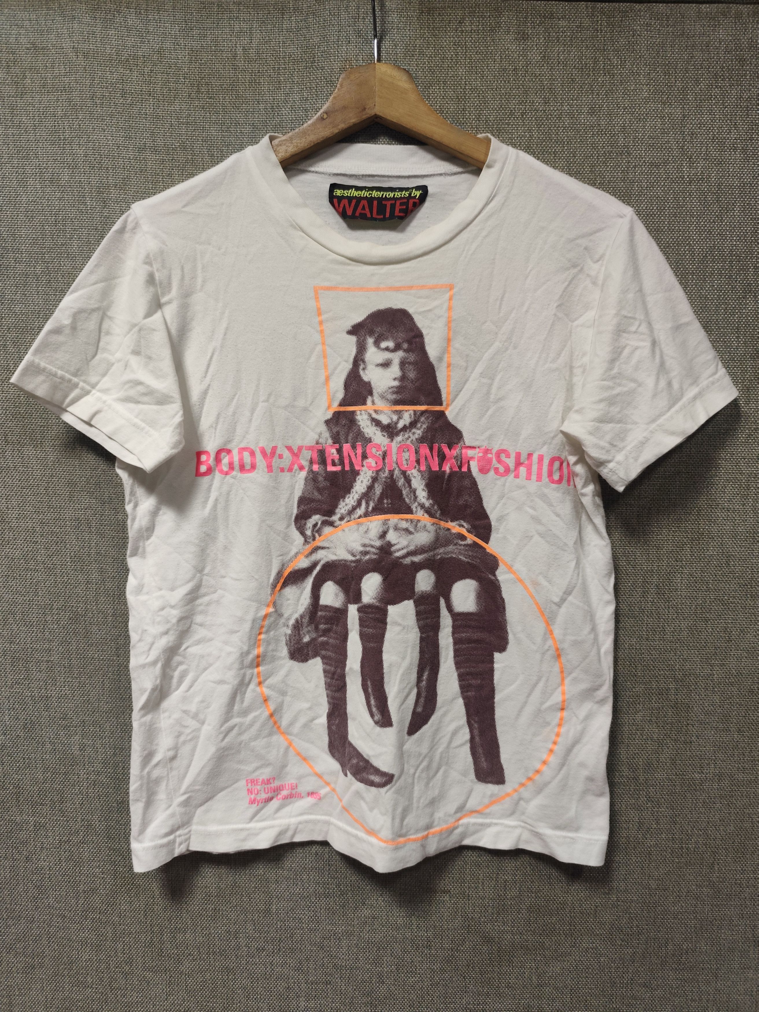 Walter Van Beirendonck SS02 Walter Van Beirendonck Aestheticterrorist Tee Size US S / EU 44-46 / 1 - 1 Thumbnail