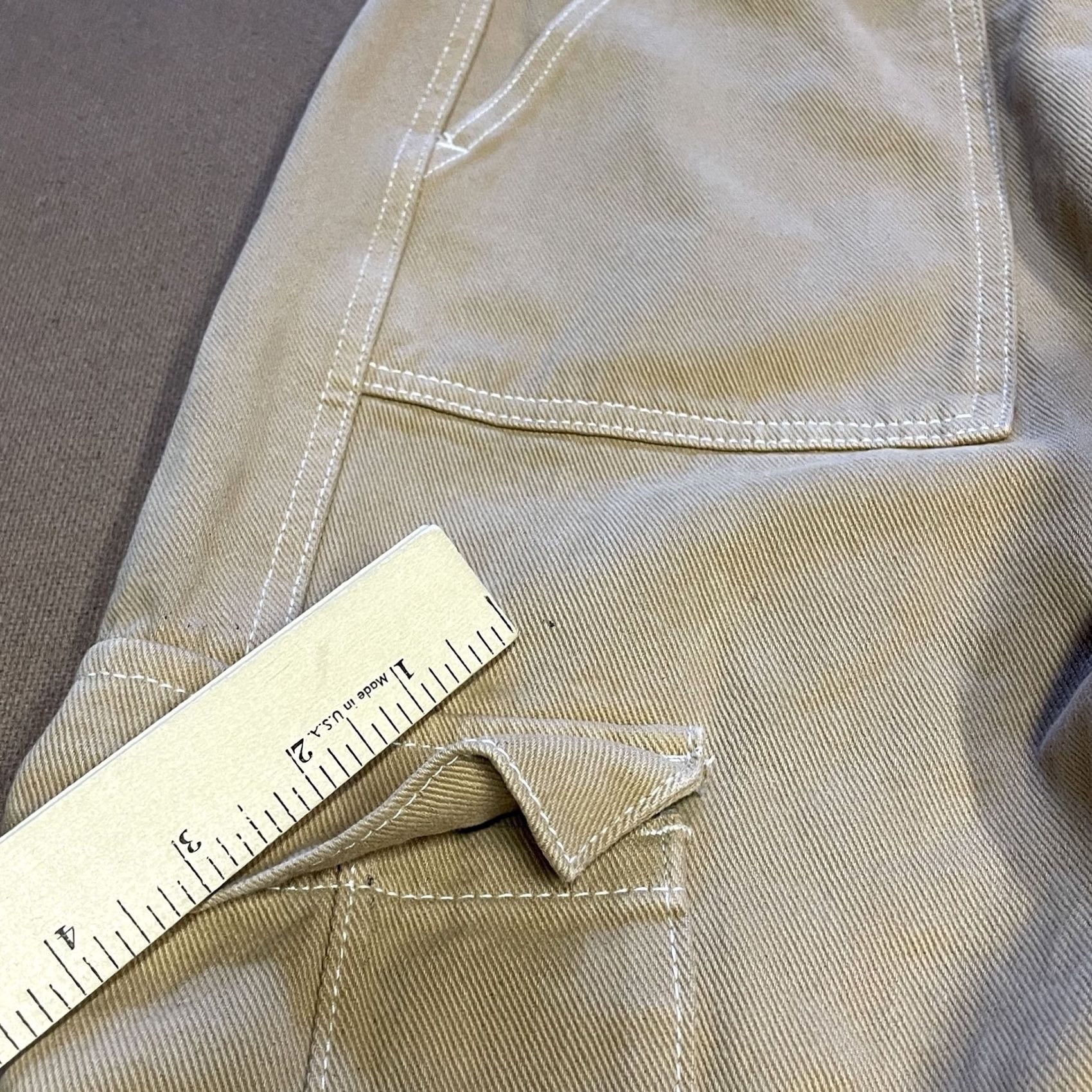 Pacsun Pacsun Cargo Pants Mens Small Khaki Tan Pockets Cotton Canvas Workwear Casual Pants Small Mens Beige Tan Cargo Pants Size US 29 - 3 Thumbnail