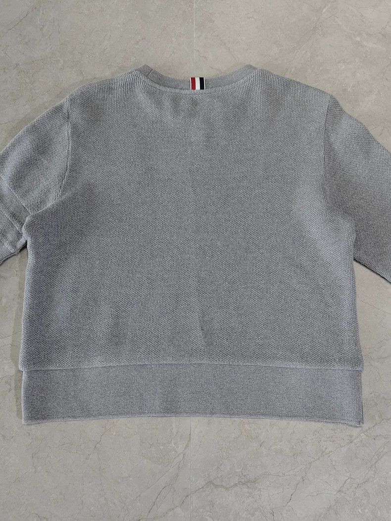 Thom Browne Thom Browne Grey hoodie Size US M / EU 48-50 / 2 - 2 Thumbnail