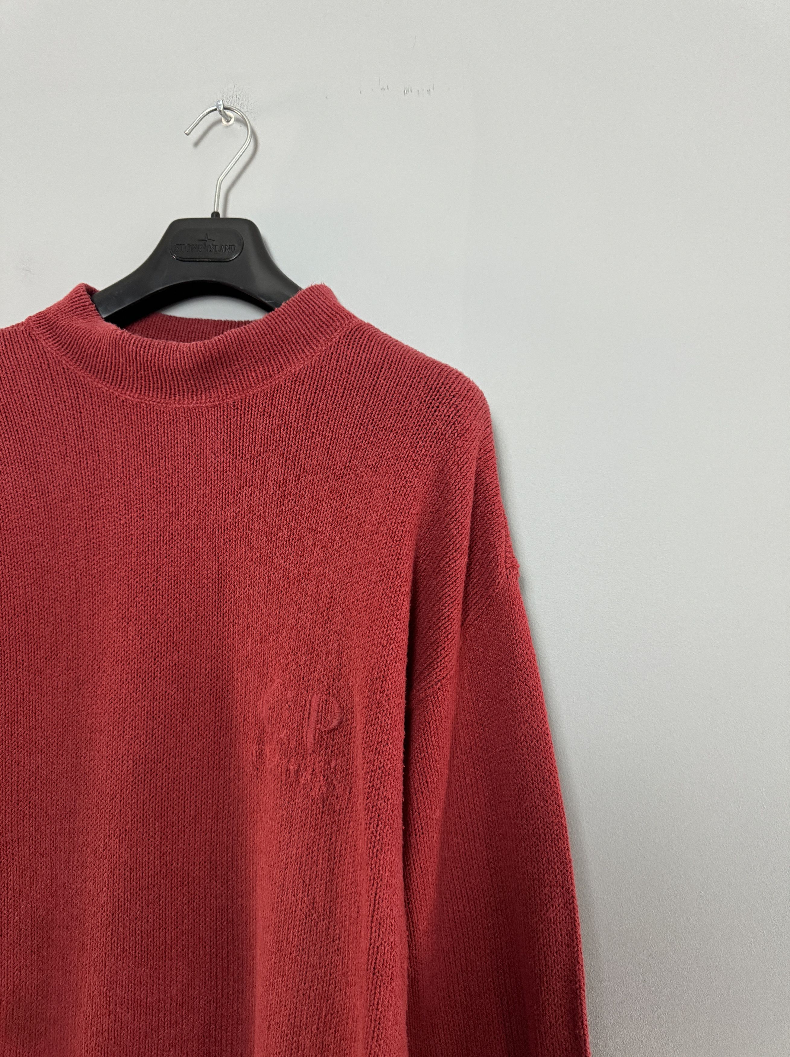 C.P. Company 80s 90s C.P. Company Knit Pullover Sweater Chest Logo Size 5 Size US XL / EU 56 / 4 - 2 Thumbnail