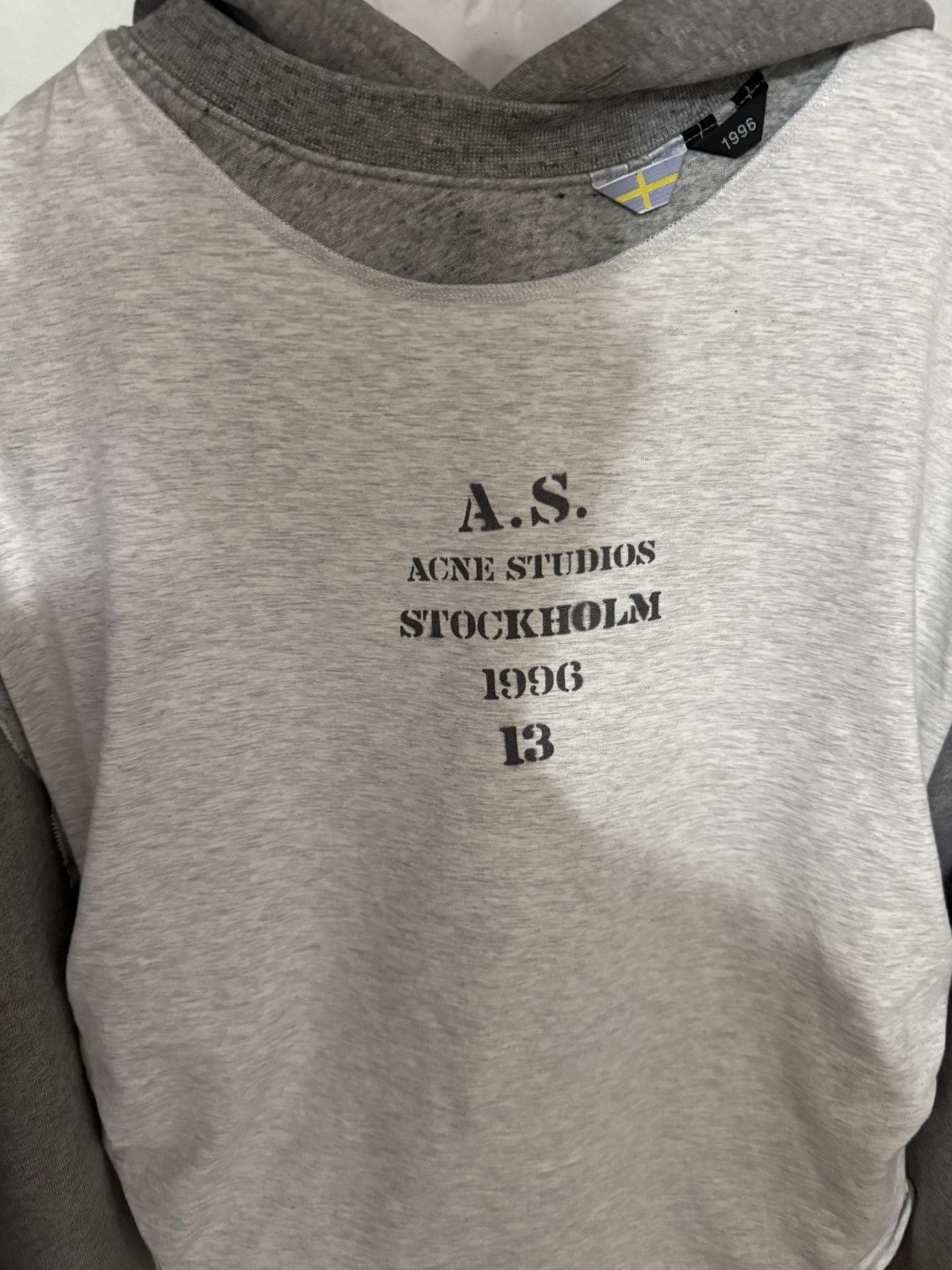 Acne Studios Acne Studios Layered Hoodie size large Size US L / EU 52-54 / 3 - 2 Thumbnail
