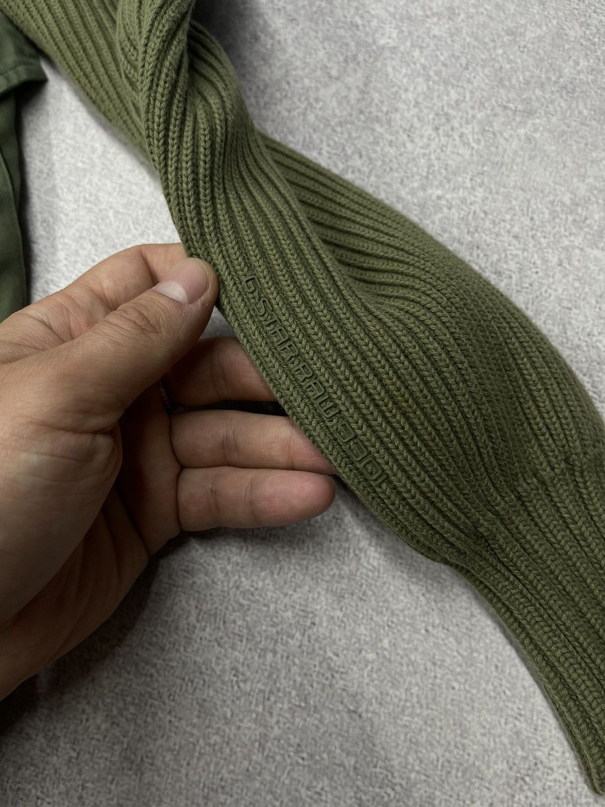 G-Star Vintage G Star Raw New Major Knit Sweater Khaki Military Size US M / EU 48-50 / 2 - 7 Thumbnail