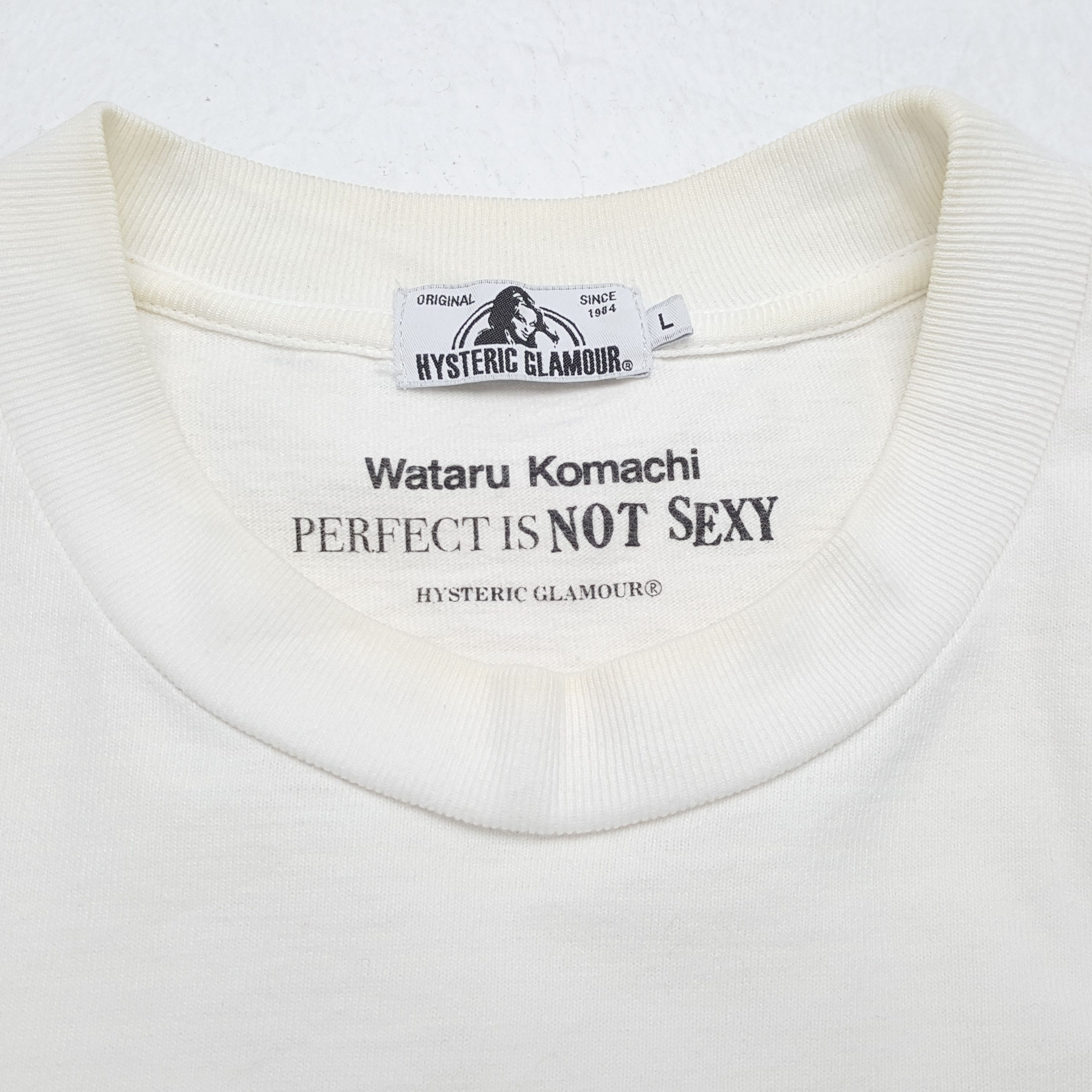 Hysteric Glamour × Japanese Brand × Vintage Vintage HYSTERIC GLAMOUR Japanese Fashion Brand T-Shirts Size US L / EU 52-54 / 3 - 7 Thumbnail