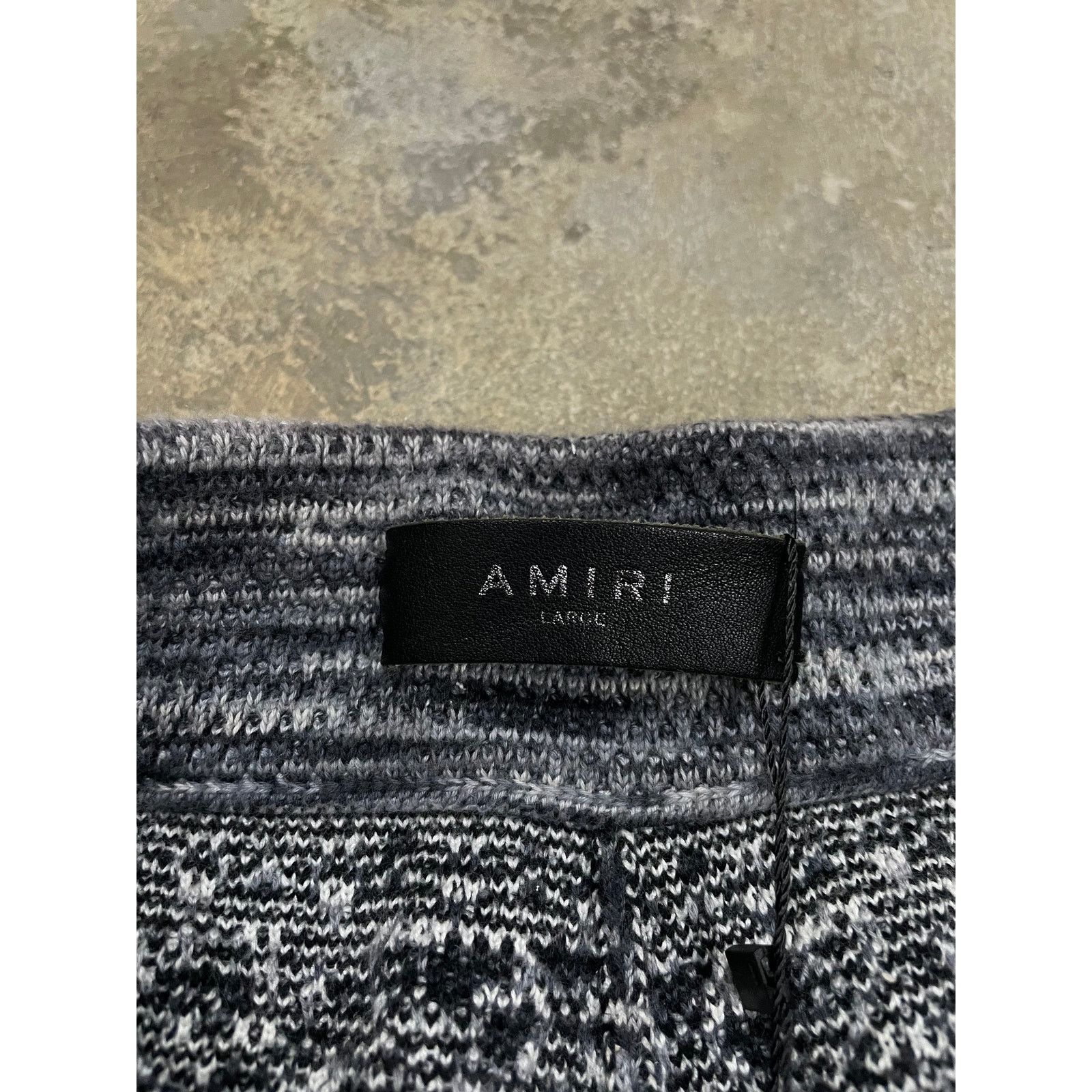 Amiri Amiri MA Knit Paisley Shorts Grey Used Large Size US 36 / EU 52 - 2 Thumbnail