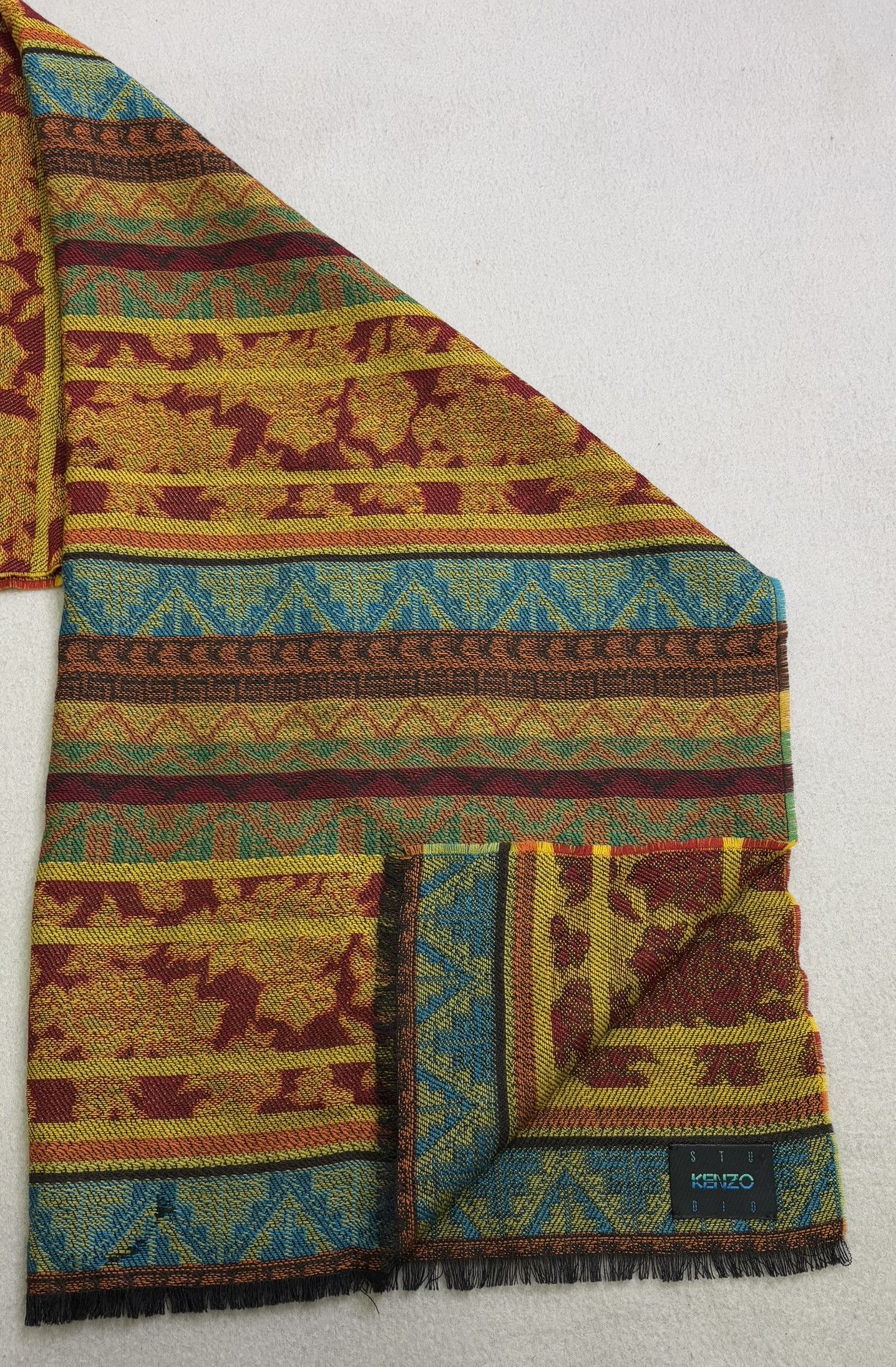 Kenzo × Vintage Kenzo Vintage Scarf Size ONE SIZE - 5 Thumbnail