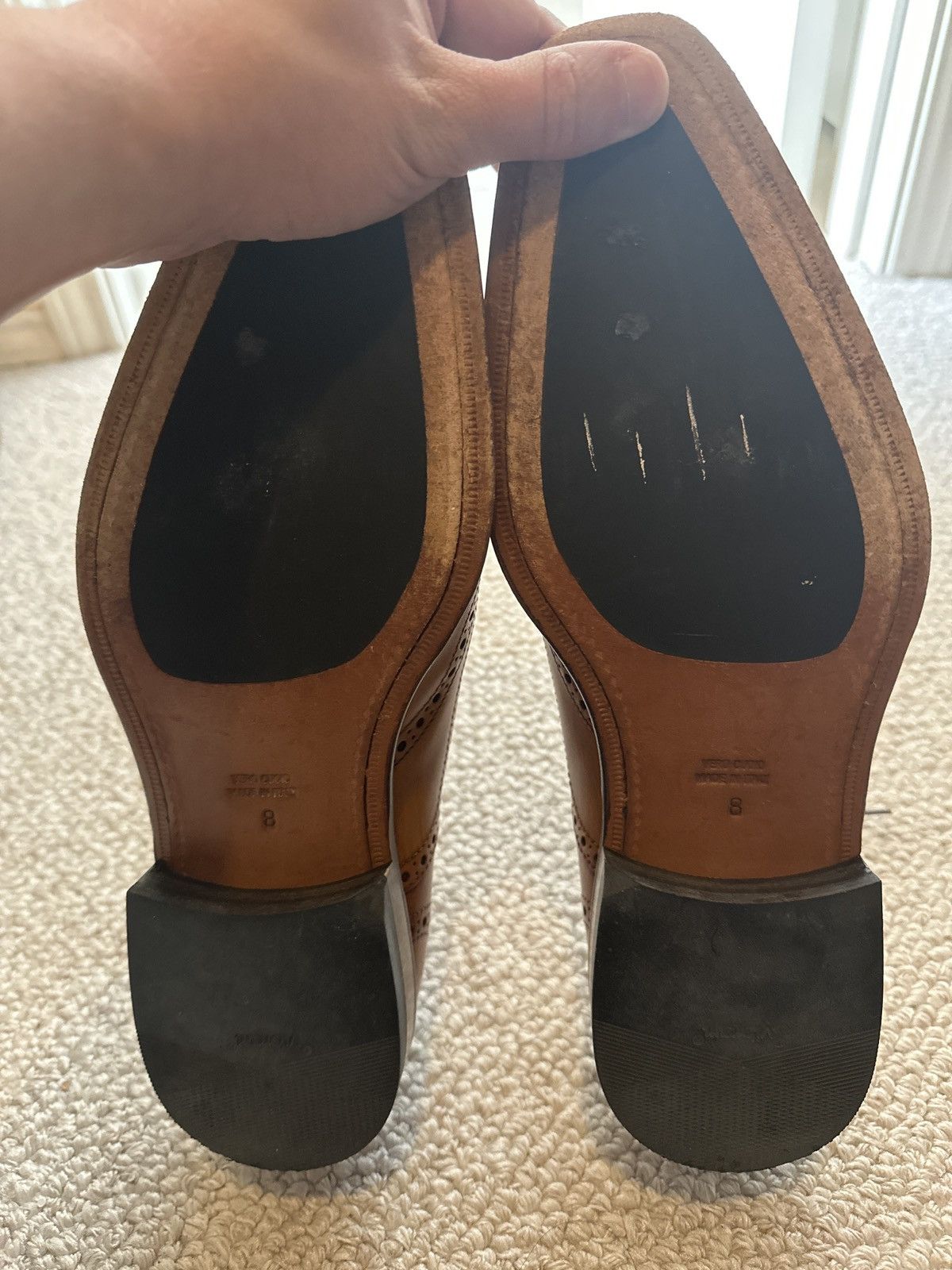 Other John D dress shoes, wingtip derby sz8 Size US 8 / EU 41 - 3 Thumbnail
