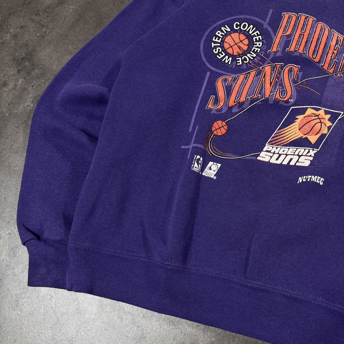 NBA Vintage 90s Nutmeg Phoenix Suns NBA Crewneck Sweatshirt Size US S / EU 44-46 / 1 - 6 Thumbnail