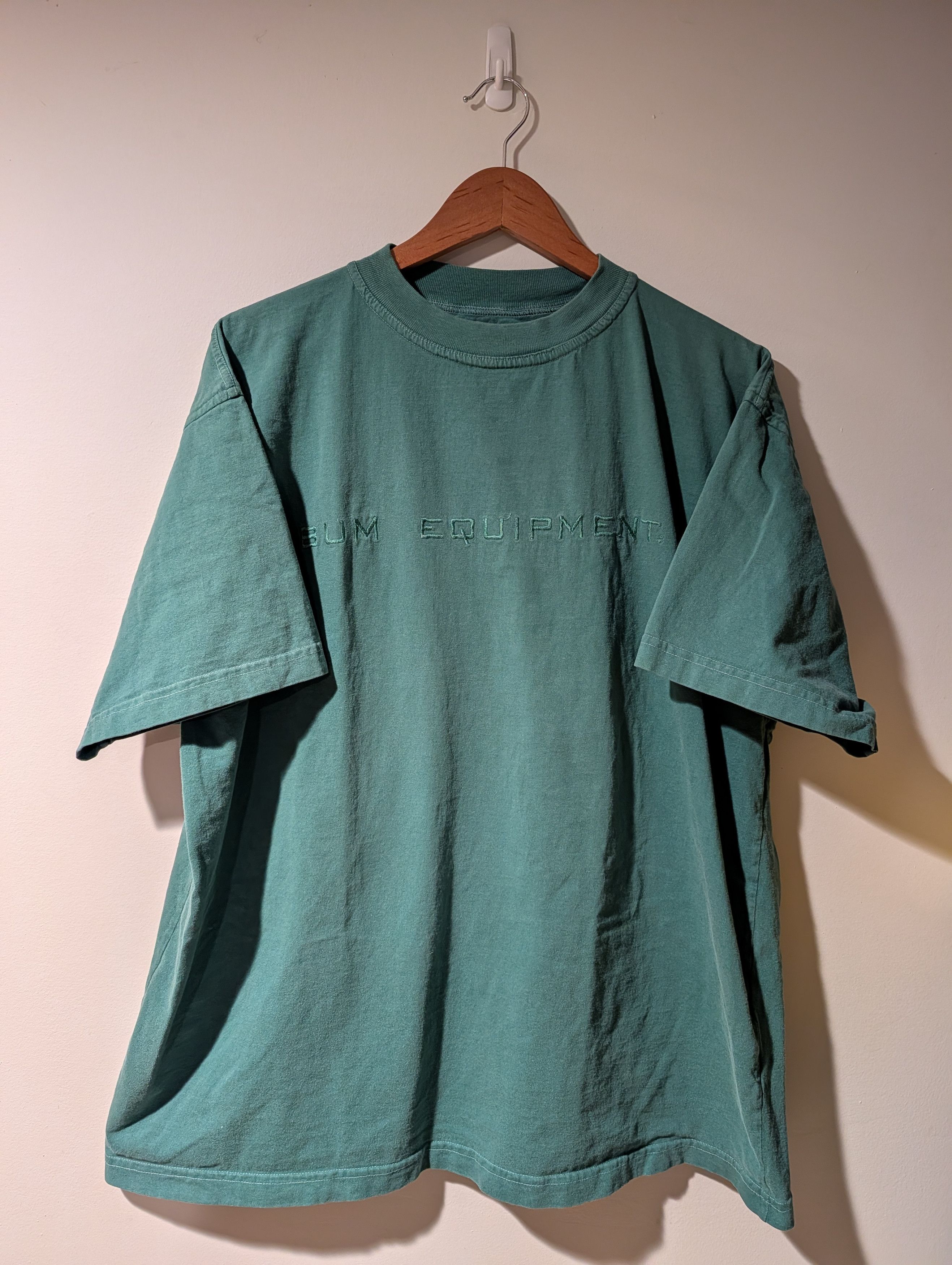 B.U.M Equipment Vintage BUM Equipment T-Shirt Embroidered Logo 90s Oversize Size US M / EU 48-50 / 2 - 1 Thumbnail
