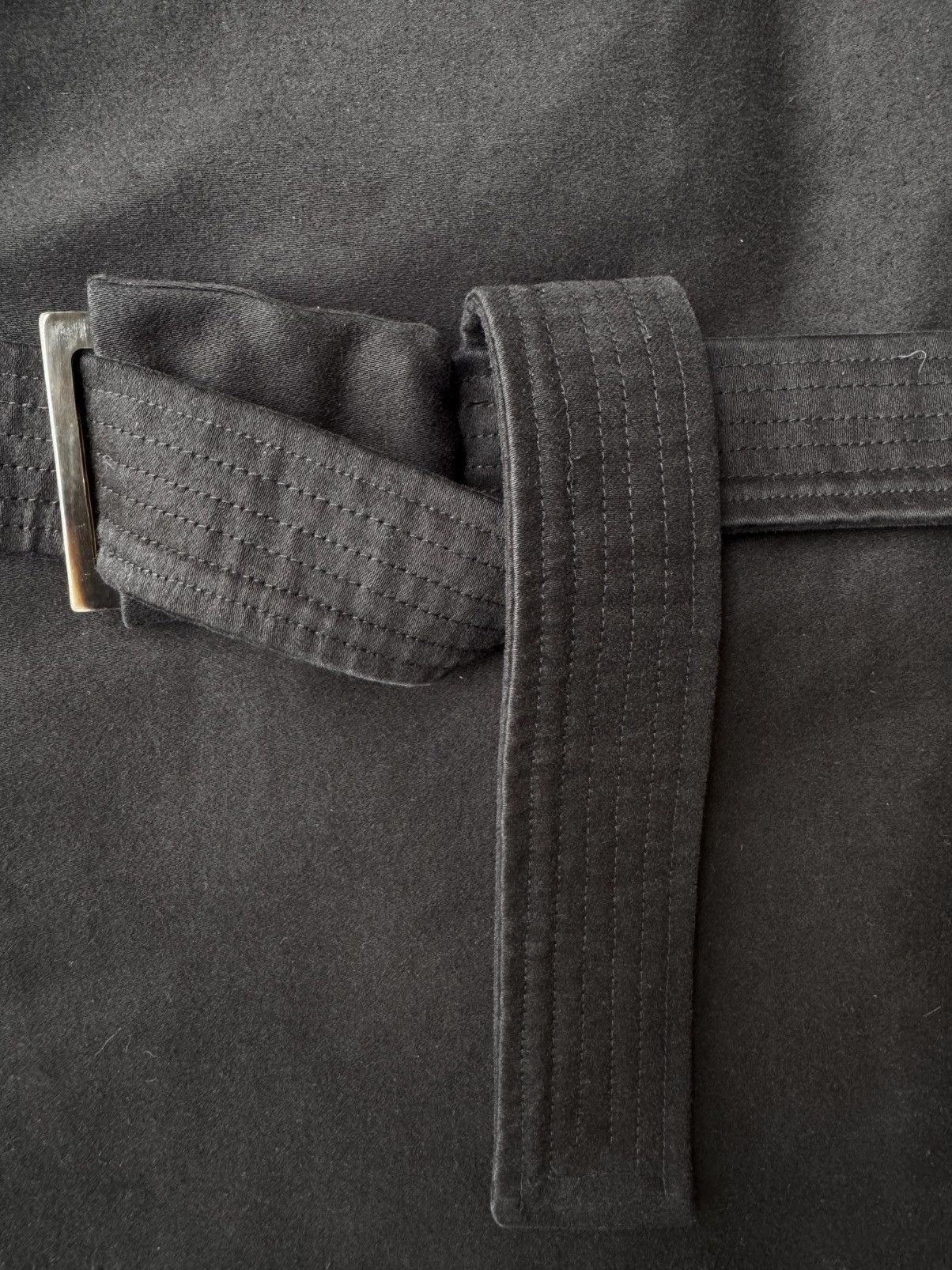 Rick Owens Rick Owens AW09 Double Breasted Belted Crust Cotton Coat Size US S / EU 44-46 / 1 - 6 Thumbnail