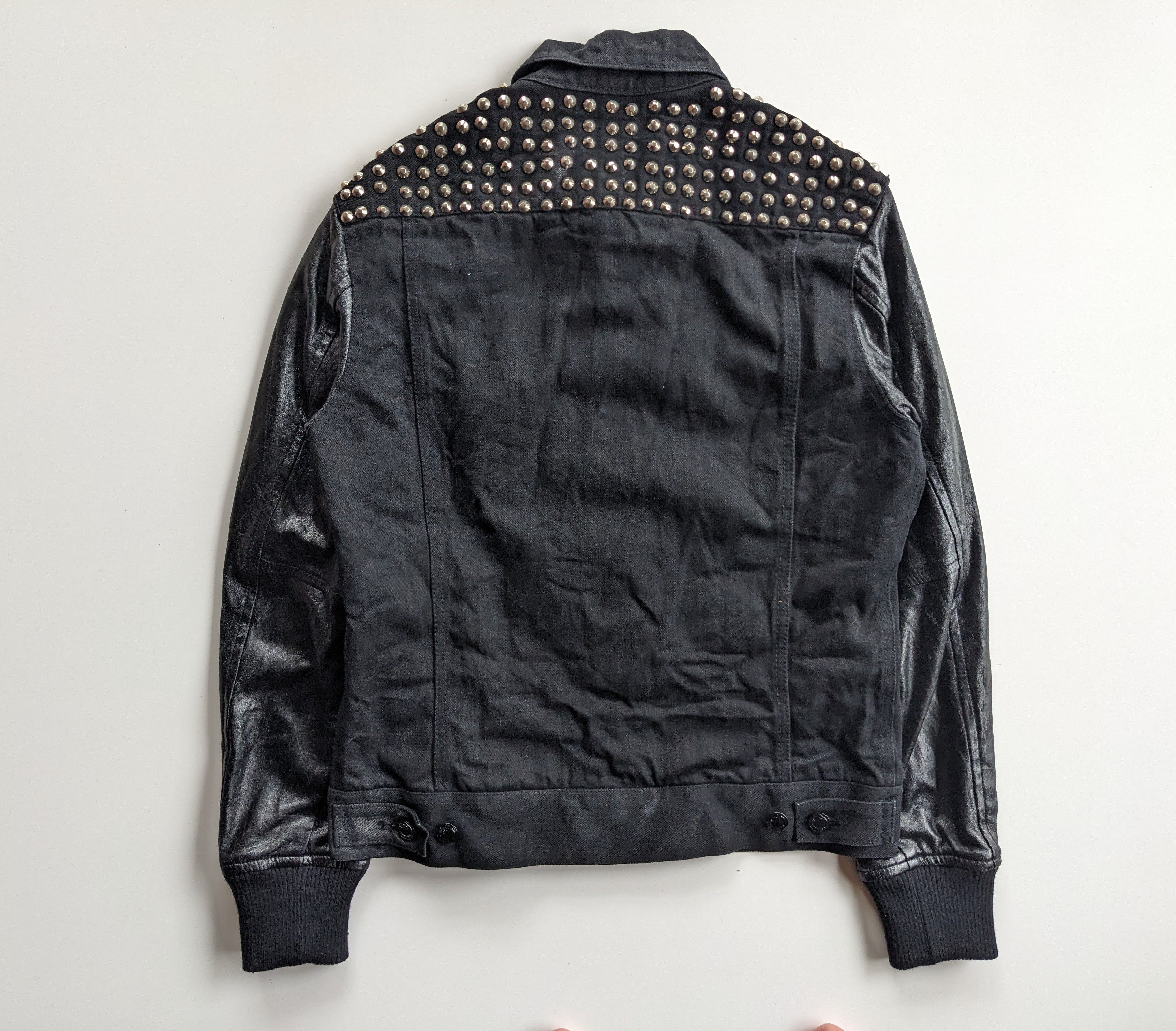 Japanese Brand × Seditionaries Mackdaddy studded punk denim jacket Size US M / EU 48-50 / 2 - 2 Thumbnail