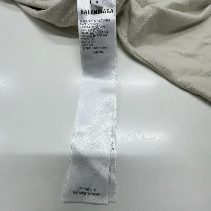 Balenciaga Balenciaga Balenciaga Logo Print Short Sleeve TShirt -2507 Size US S / EU 44-46 / 1 - 2 Thumbnail