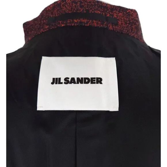 Jil Sander Jil Sander Exclusive Red Cotton Coat Size 52 US 42 L Mens Size US L / EU 52-54 / 3 - 12 Thumbnail