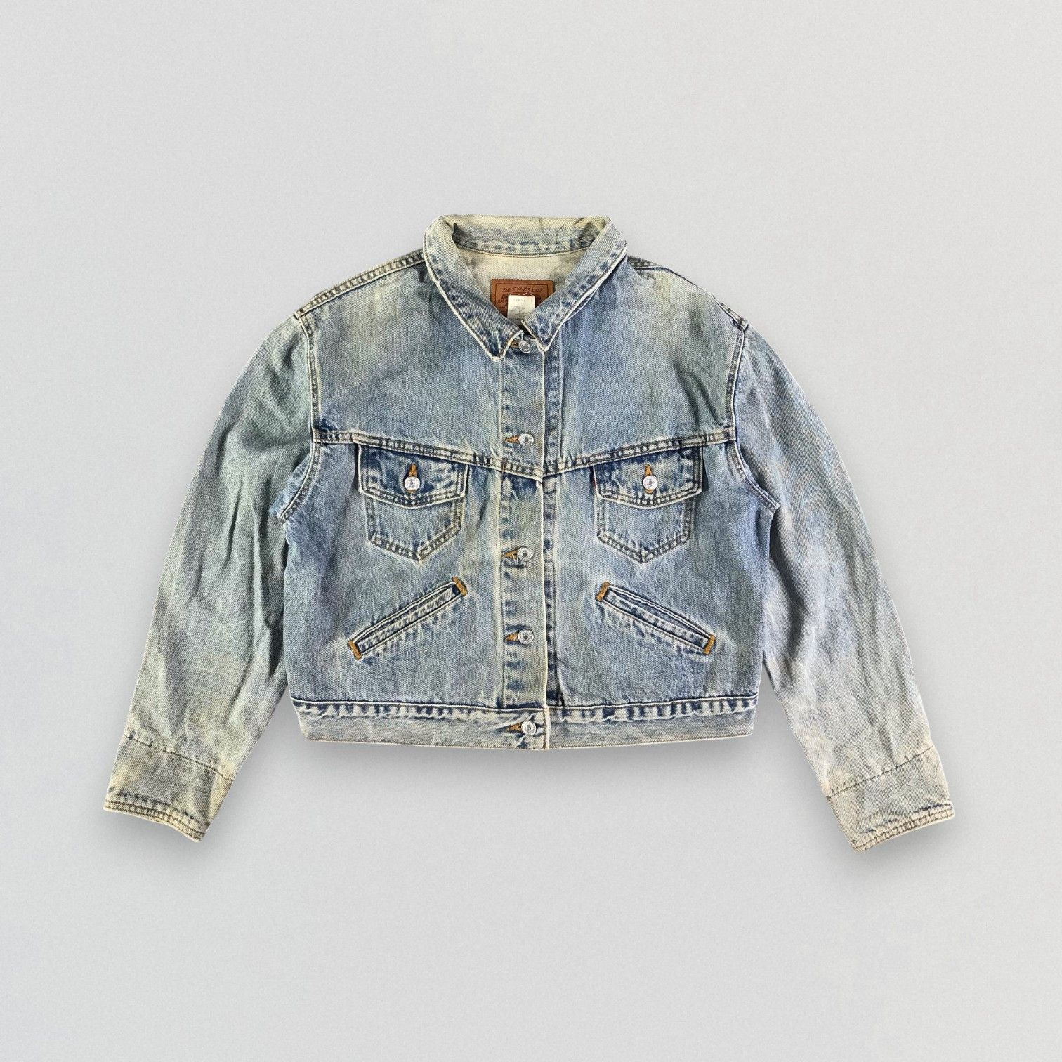 Levi's Vintage 90s Levis Denim Jacket Size US M / EU 48-50 / 2 - 1 Thumbnail