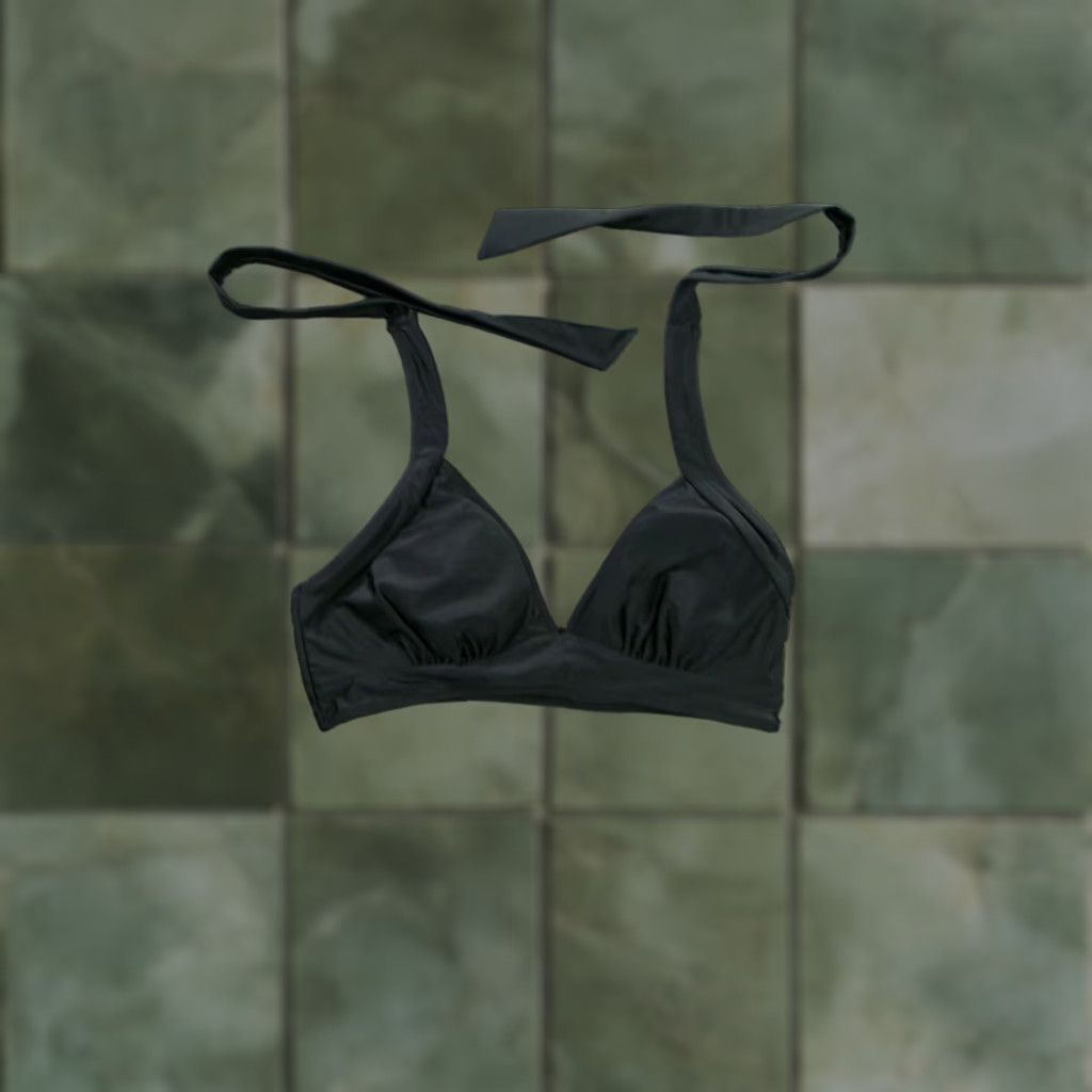 Swims Bikini Top Womens M Black Swim Summer Beach Vacation Pool Casual Size M / US 6-8 / IT 42-44 - 1 Thumbnail