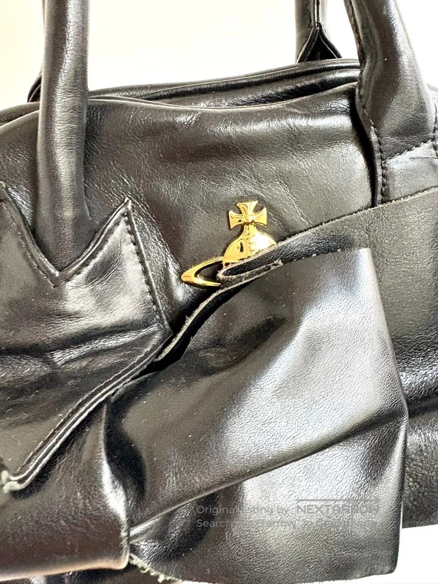 Other Vivienne Westwood Black Bow Handbag. Size ONE SIZE - 5 Thumbnail