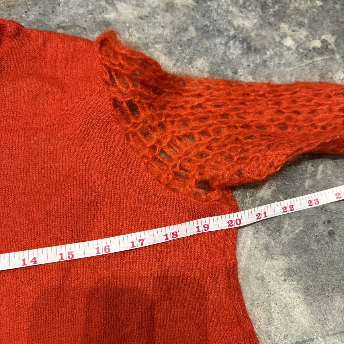 Comme des Garcons Comme des Garcons Fishnet Sleeves Knitwear Size US S / EU 44-46 / 1 - 7 Thumbnail