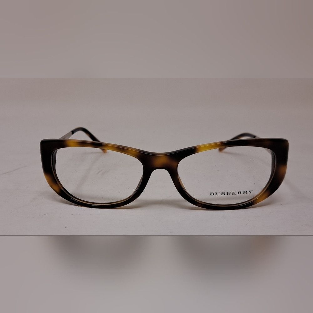 Burberry NWT Burberry Women's Frames Eye Glasses Havana Full Rim Ita Size ONE SIZE - 7 Thumbnail