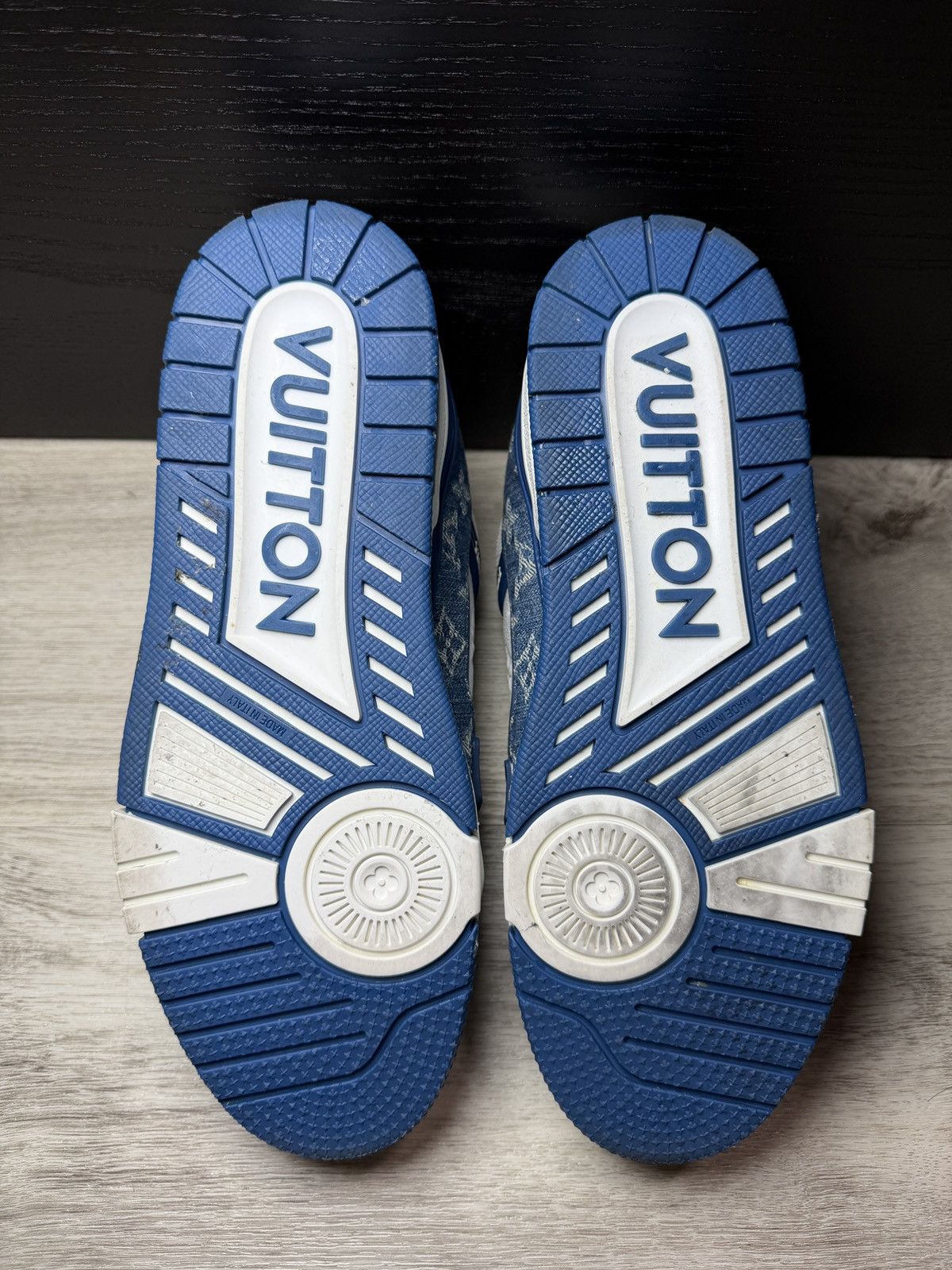 Louis Vuitton Louis Vuitton Trainer Blue Denim Size US 6.5 / EU 39-40 - 5 Thumbnail