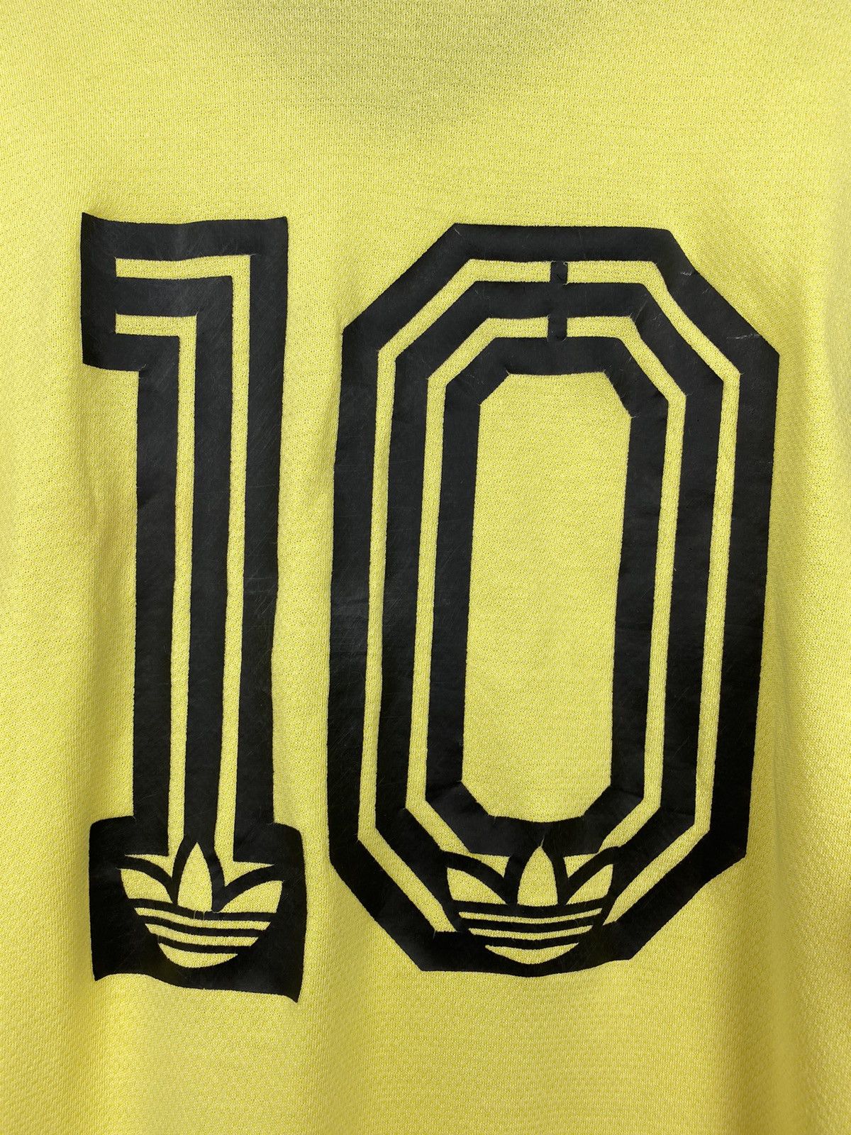 Adidas Vintage Adidas Winterthur #10 1980s Soccer Jersey Ventex Size US L / EU 52-54 / 3 - 10 Thumbnail
