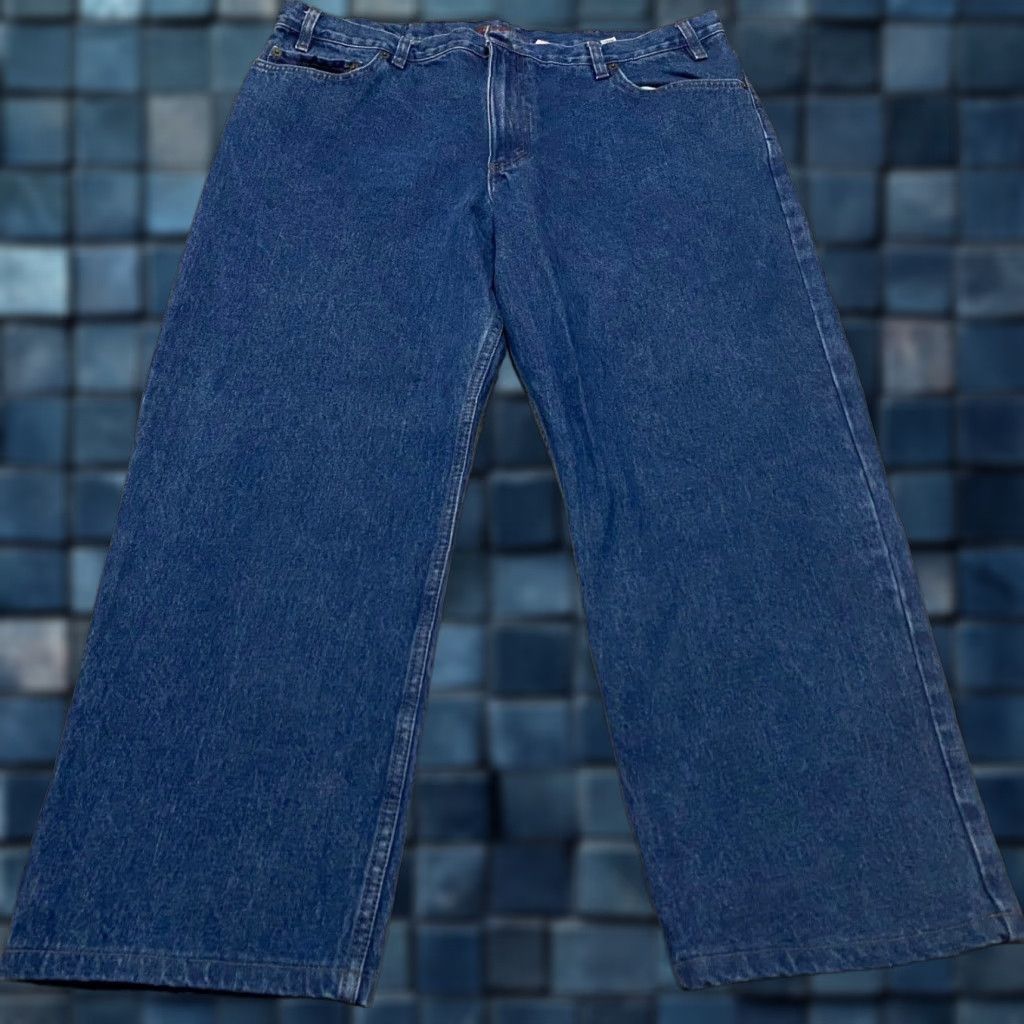 Eddie Bauer Eddie Bauer Jeans Mens sz 42 Blue Denim Straight Leg Dark Wash Classic Fit Size US 38 / EU 54 - 1 Thumbnail