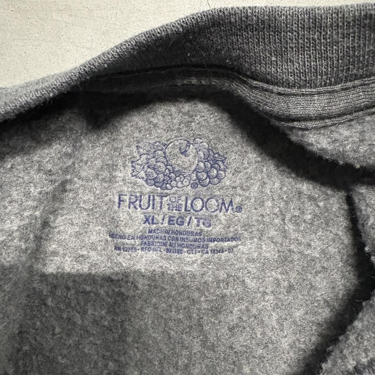 Vintage Crazy Vintage Y2K/2000s Blank Grey Minimalist Crewneck Sweatshirt! Size US XL / EU 56 / 4 - 3 Thumbnail