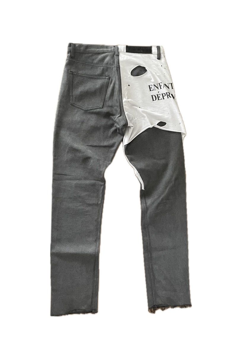 Enfants Riches Deprimes Black & White Logo T-shirt Jeans Size US 32 / EU 48 - 1 Thumbnail
