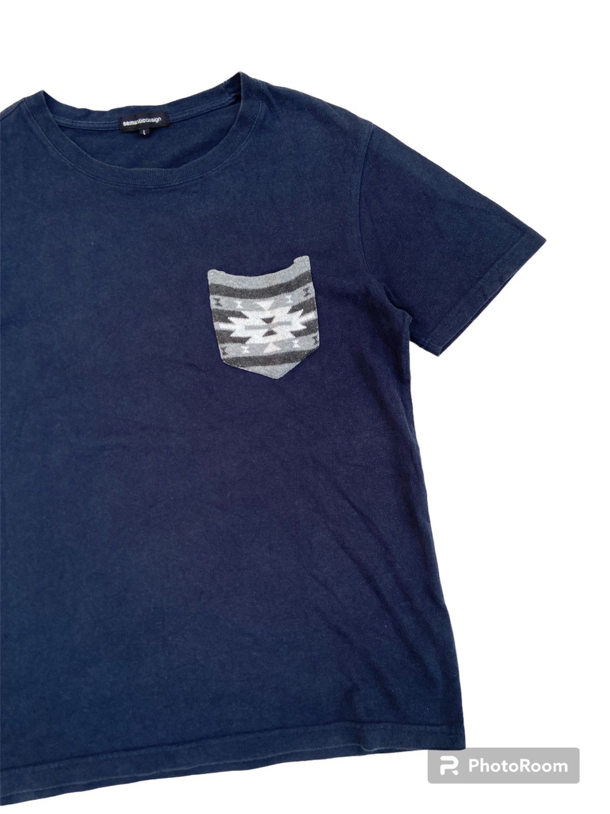 If Six Was Nine × Japanese Brand × semanticdesign SEMANTIC DESIGN POCKET CASUAL TEE SHIRT Size US L / EU 52-54 / 3 - 3 Thumbnail