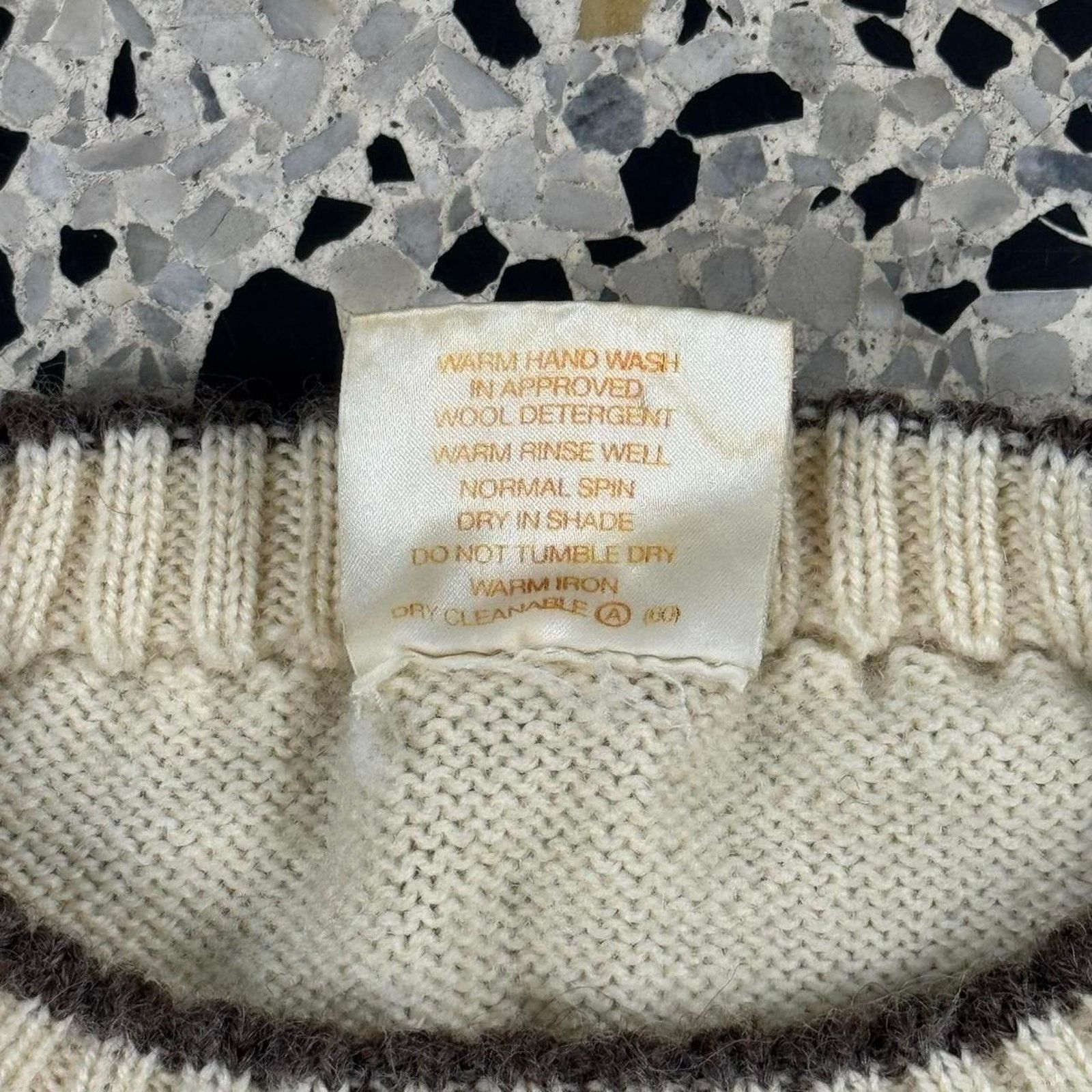 Vintage × Woolrich Woolen Mills VINTAGE TRIAN ORIGINALS PURE NEW WOOL COUNTING SHEEP SWEATER Size US M / EU 48-50 / 2 - 4 Thumbnail