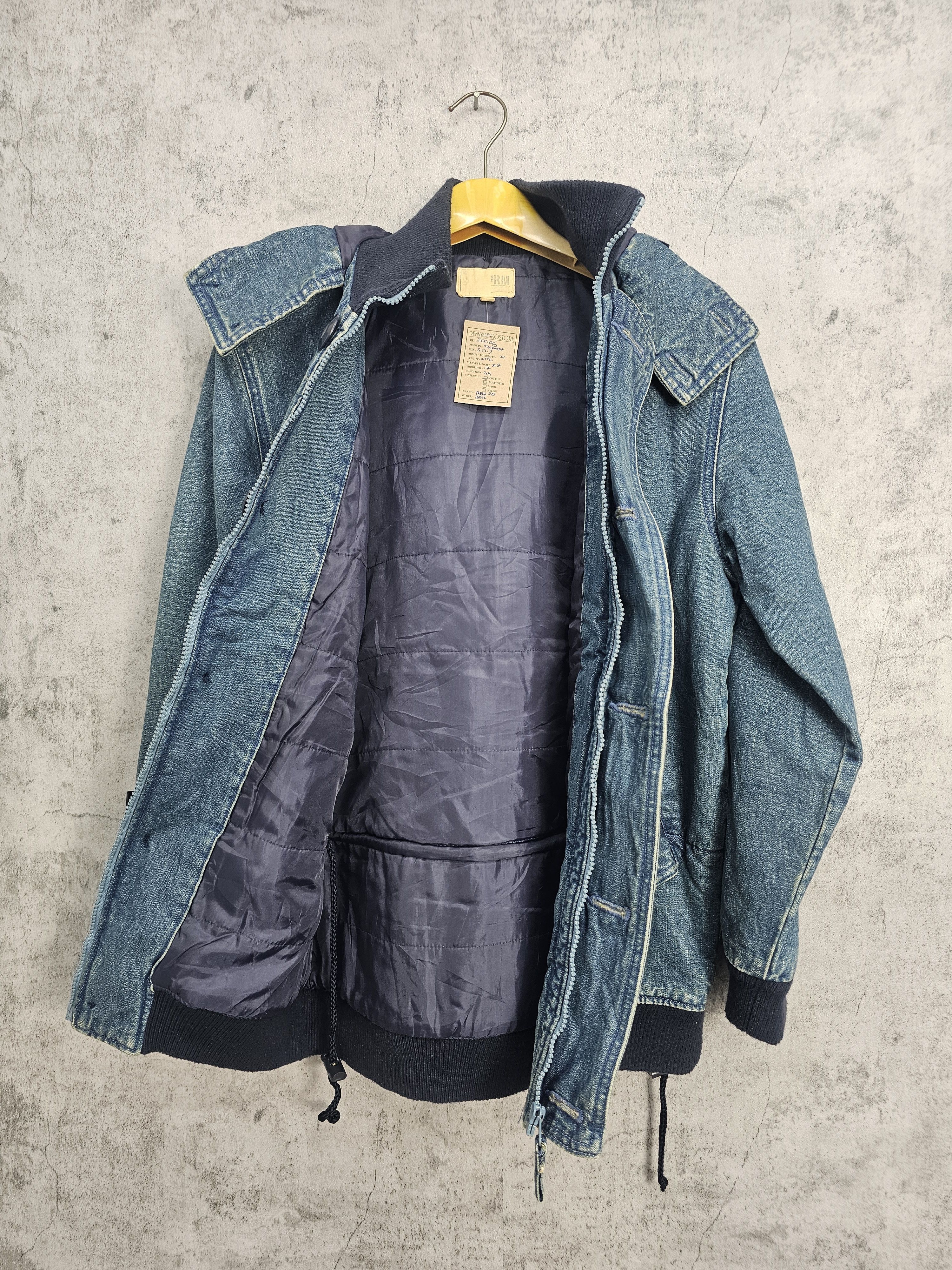 Other Japanese Brand RM Denim Heavy Boomber Jacket J0006 Size US S / EU 44-46 / 1 - 8 Thumbnail