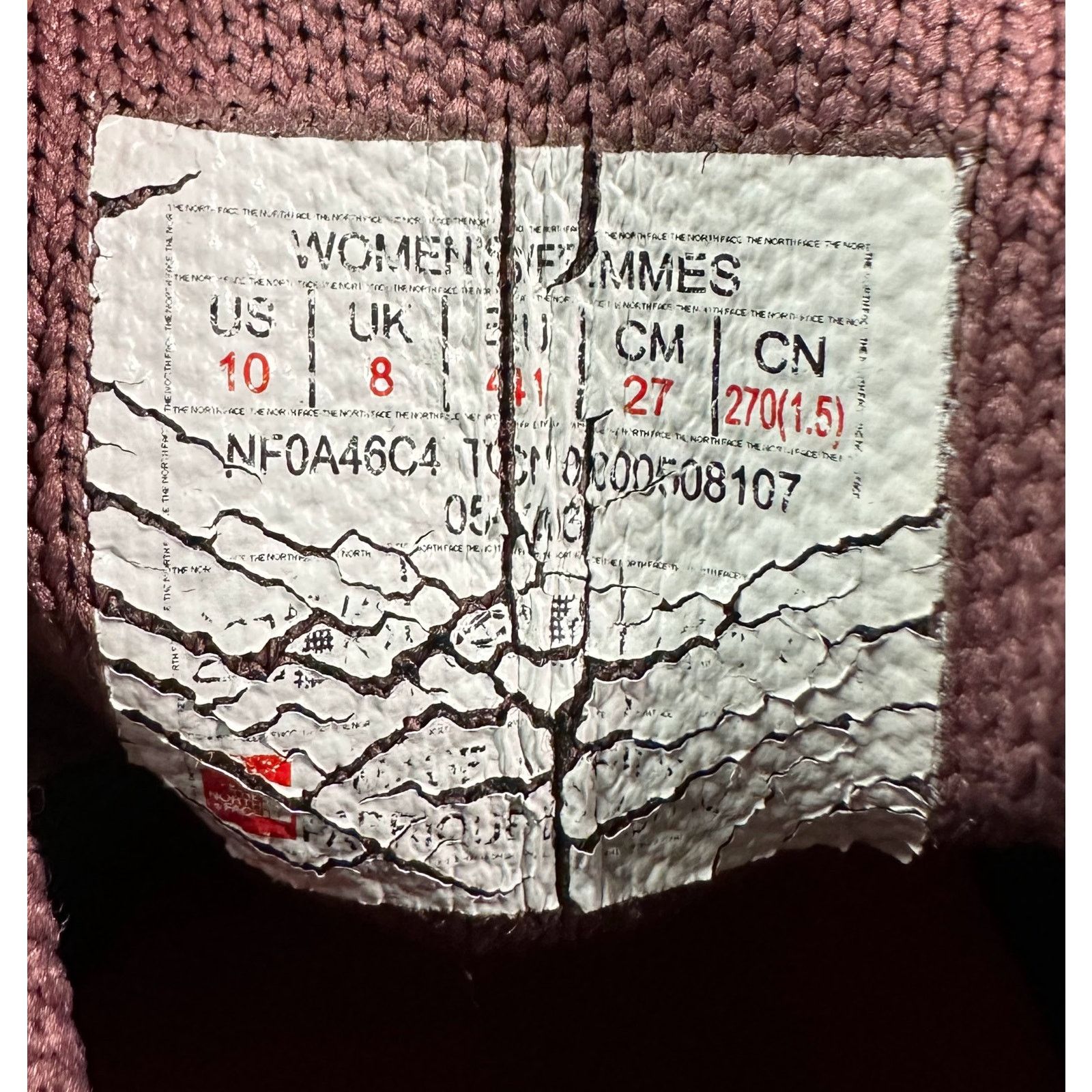 The North Face North Face Oscillate Womens Trail Running Shoes 10 NF0A46c4 Size US 10 / IT 40 - 10 Thumbnail