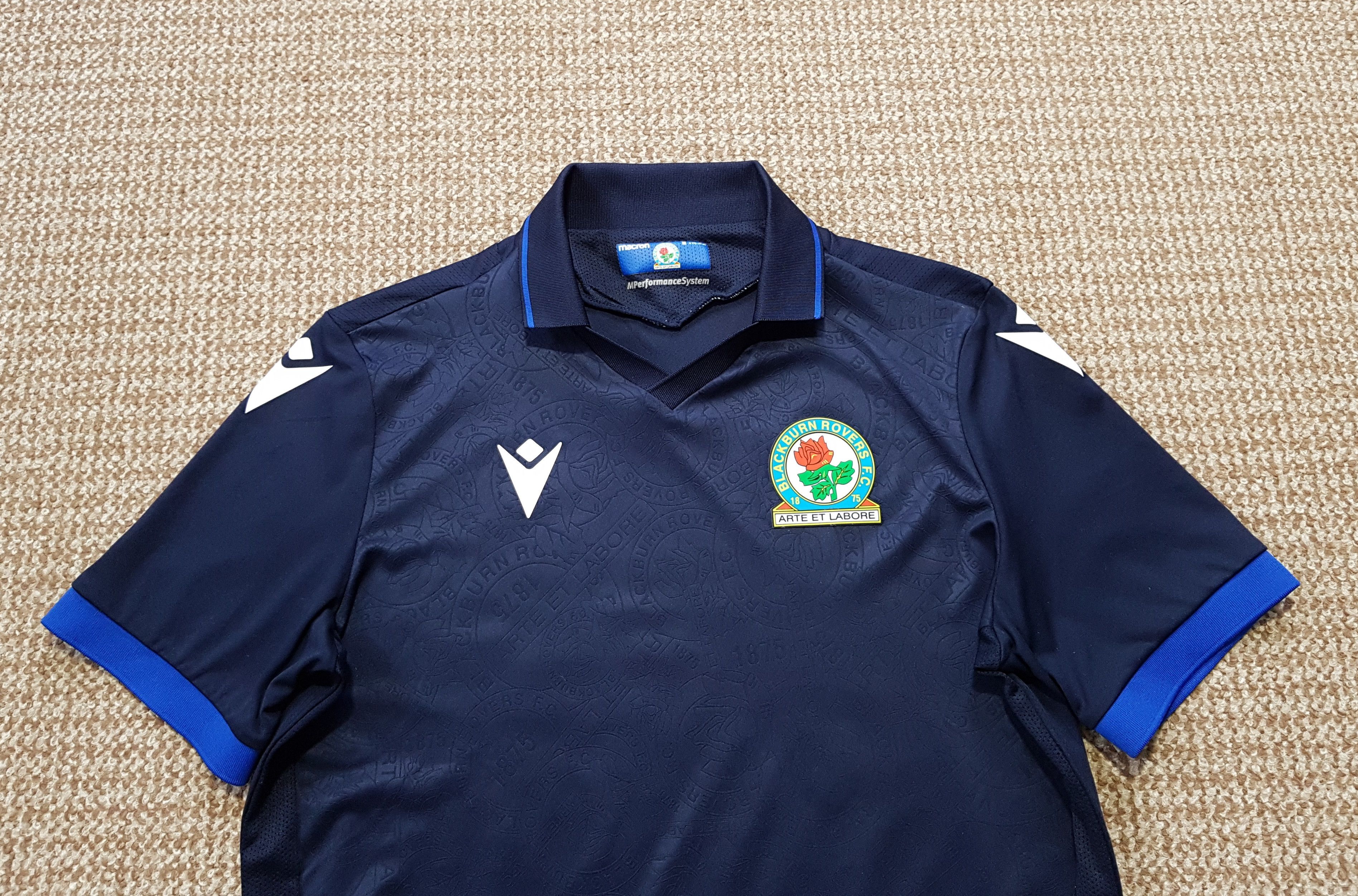 Macron MACRON BLACKBURN 2022-23 AWAY SOCCER JERSEY SHIRT sz M Size US M / EU 48-50 / 2 - 3 Thumbnail