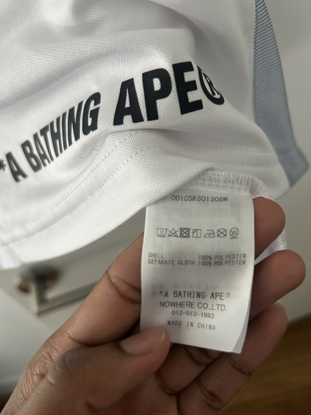 Bape BAPE Multi Logo Soccer Jersey Size US M / EU 48-50 / 2 - 3 Thumbnail