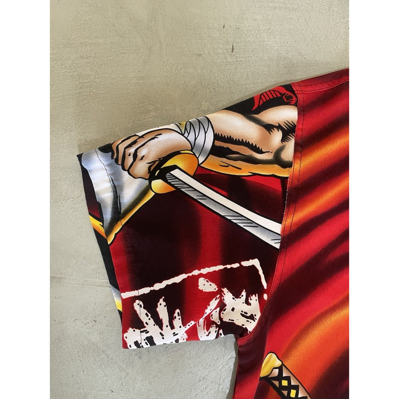 Changes Vintage Y2K Changes GI Joe Cobra Storm Shadow Button Up Size US L / EU 52-54 / 3 - 5 Thumbnail