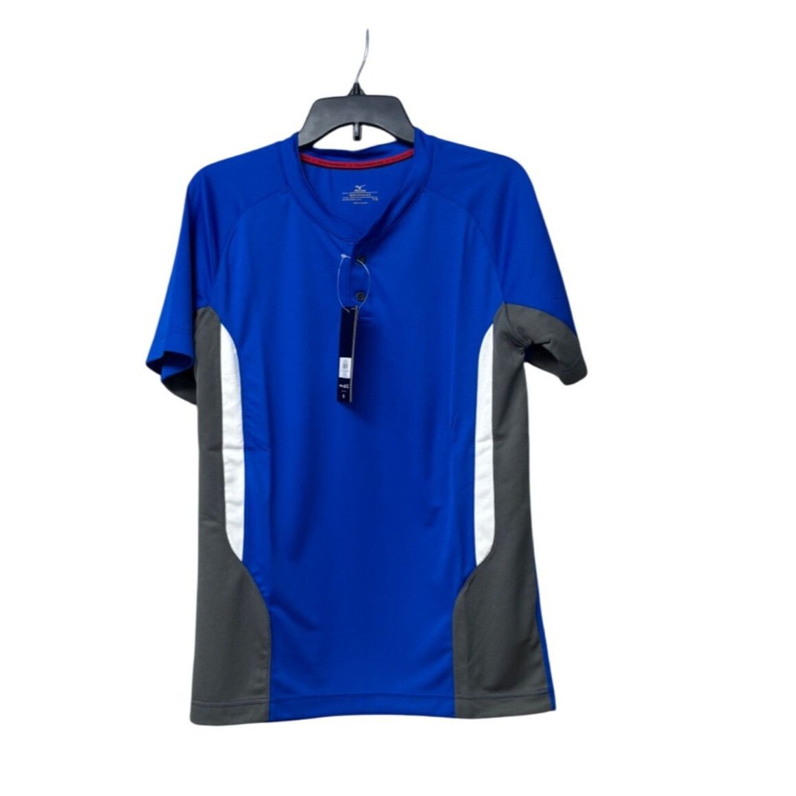 Mizuno Mizuno Men’s Elite 2-Button Baseball Jersey 350527, Royal B Size US XS / EU 42 / 0 - 10 Thumbnail
