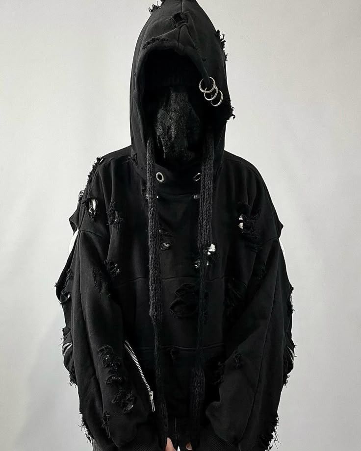 Other gen 1 thrashed layered hoodie from Bohemeriots Size US L / EU 52-54 / 3 - 6 Thumbnail