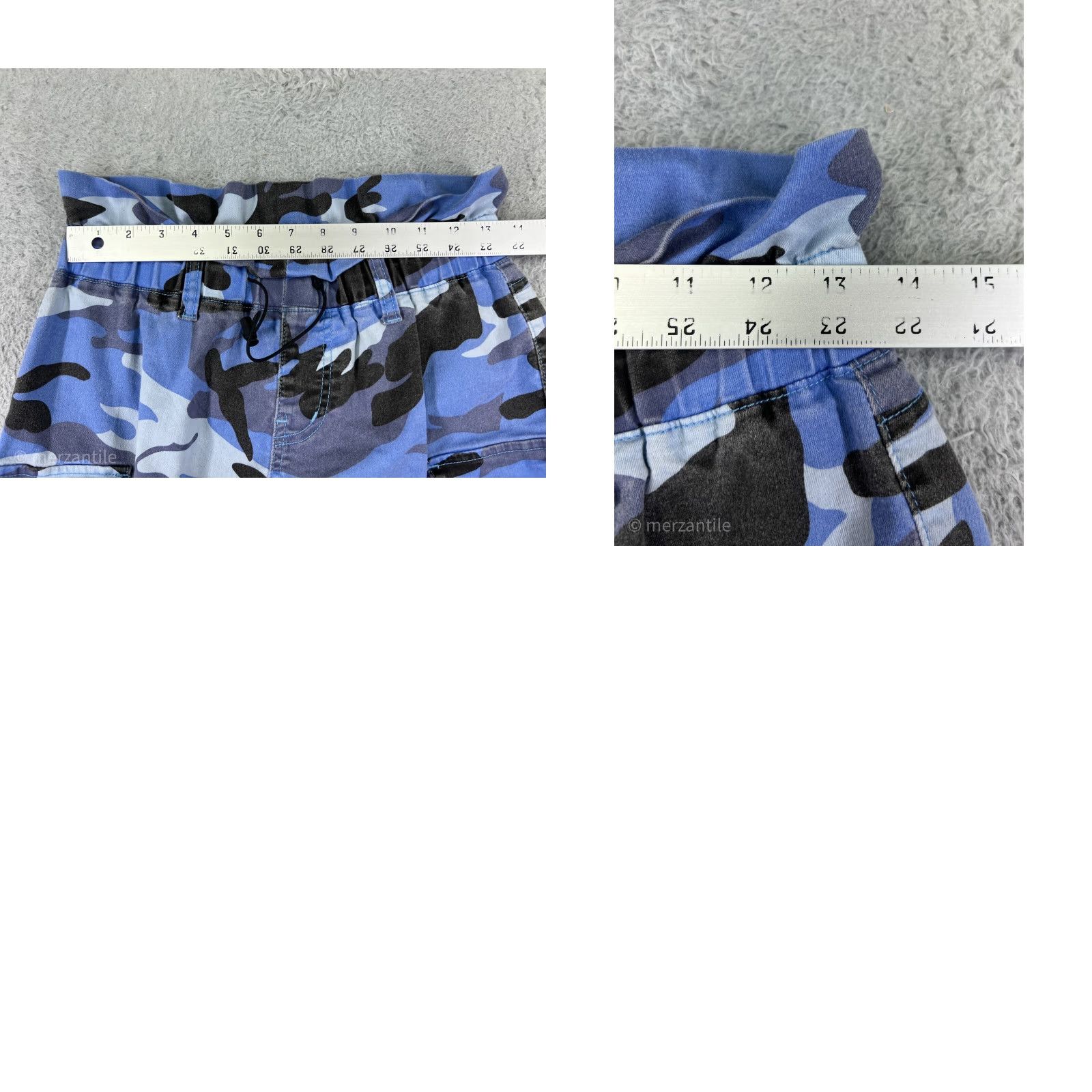 Vintage VIP Jeans Jeans Womens 5 Blue Denim Jogger Camouflage 5-Pocket Design High Rise Cotton Blend Ramie Blend Cargo Size 27" / US 4 / IT 40 - 9 Thumbnail
