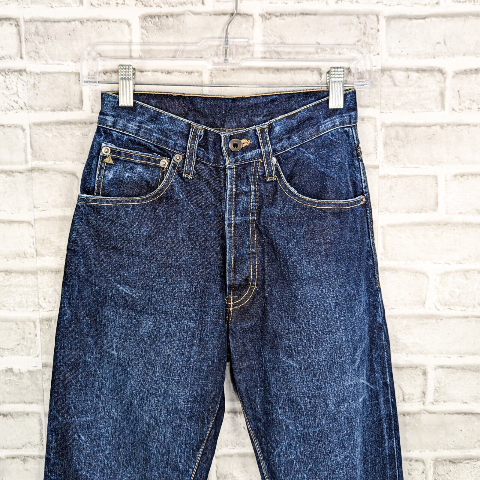 Other PROSPECT PINE Raw Straight leg Denim Jeans dark wash Size 24" / US 00 / IT 34 - 4 Thumbnail