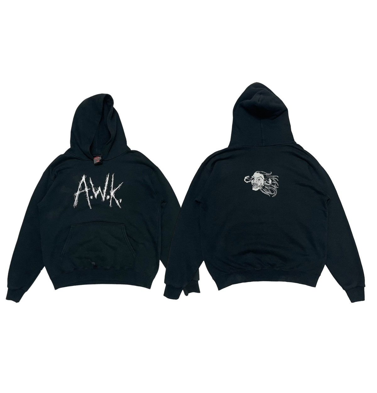 VINTAGE Y2K ANDREW W.K HOODIE RARE DESIGN