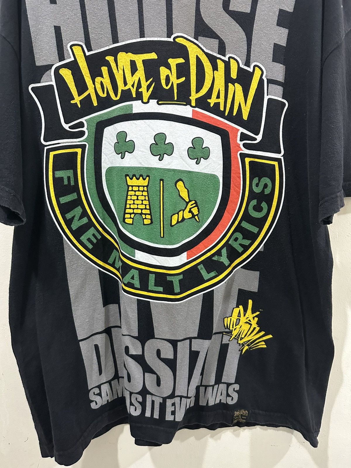 Dissizit House Of Pain Dissizit Fade Black Tee Size US XL / EU 56 / 4 - 3 Thumbnail