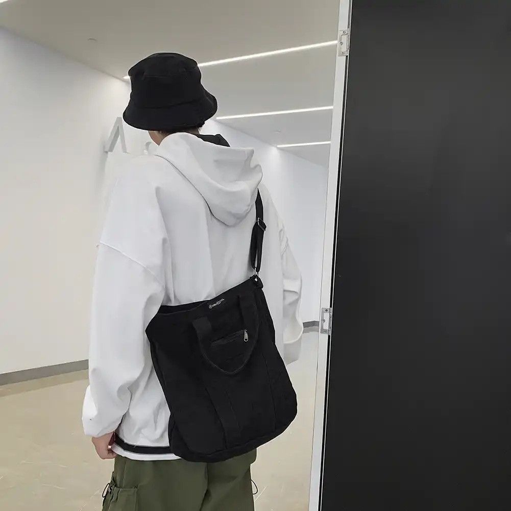 Japanese Brand × Vintage Vintage Canvas Messenger Bag Size ONE SIZE - 1 Thumbnail