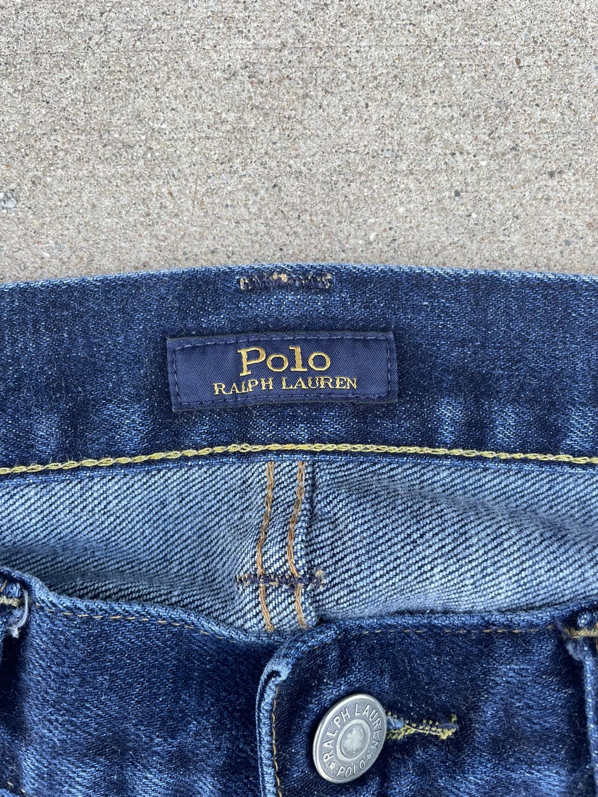 Polo Ralph Lauren × Vintage Polo Ralph Lauren selvedge denim “Sullivan slim” Size US 32 / EU 48 - 3 Thumbnail