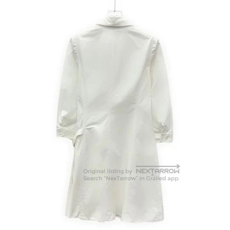 Dior Dior Logo Sequin Embroidered Cotton Dress. Size US 34 / EU 50 - 2 Thumbnail