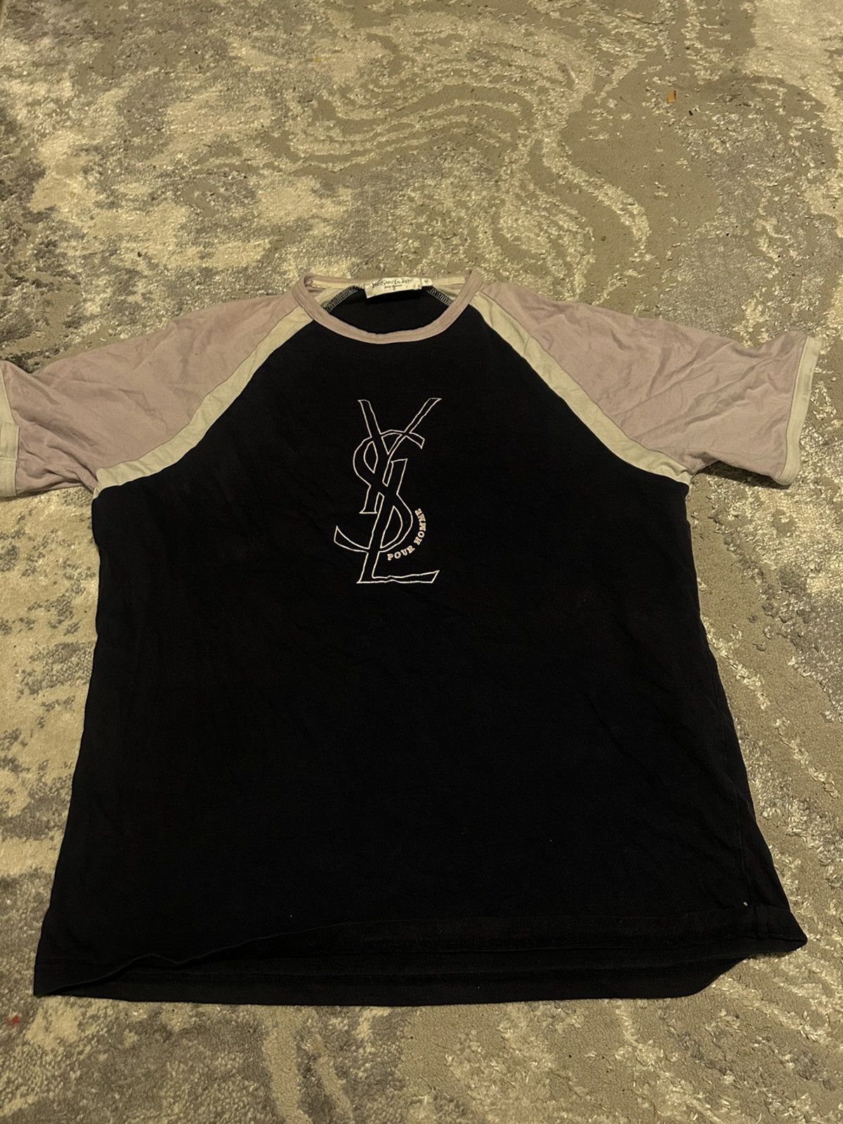 Yves Saint Laurent ysl vintage tee Size US M / EU 48-50 / 2 - 1 Thumbnail