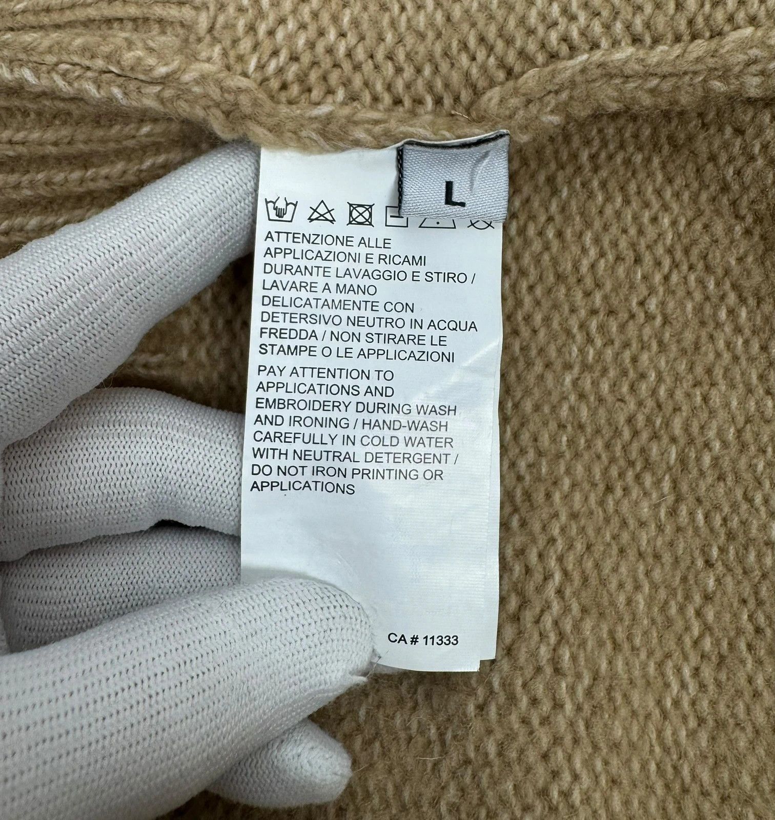 Pinko Pinko Wool Polyamide Sweater With Cut Outs Stylish size L Size L / US 10 / IT 46 - 10 Thumbnail