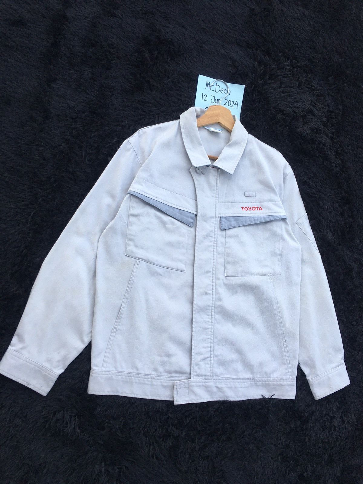 Japanese Brand Rare Vintage Toyota Racing Staff Uniform Jacket Size US M / EU 48-50 / 2 - 2 Thumbnail